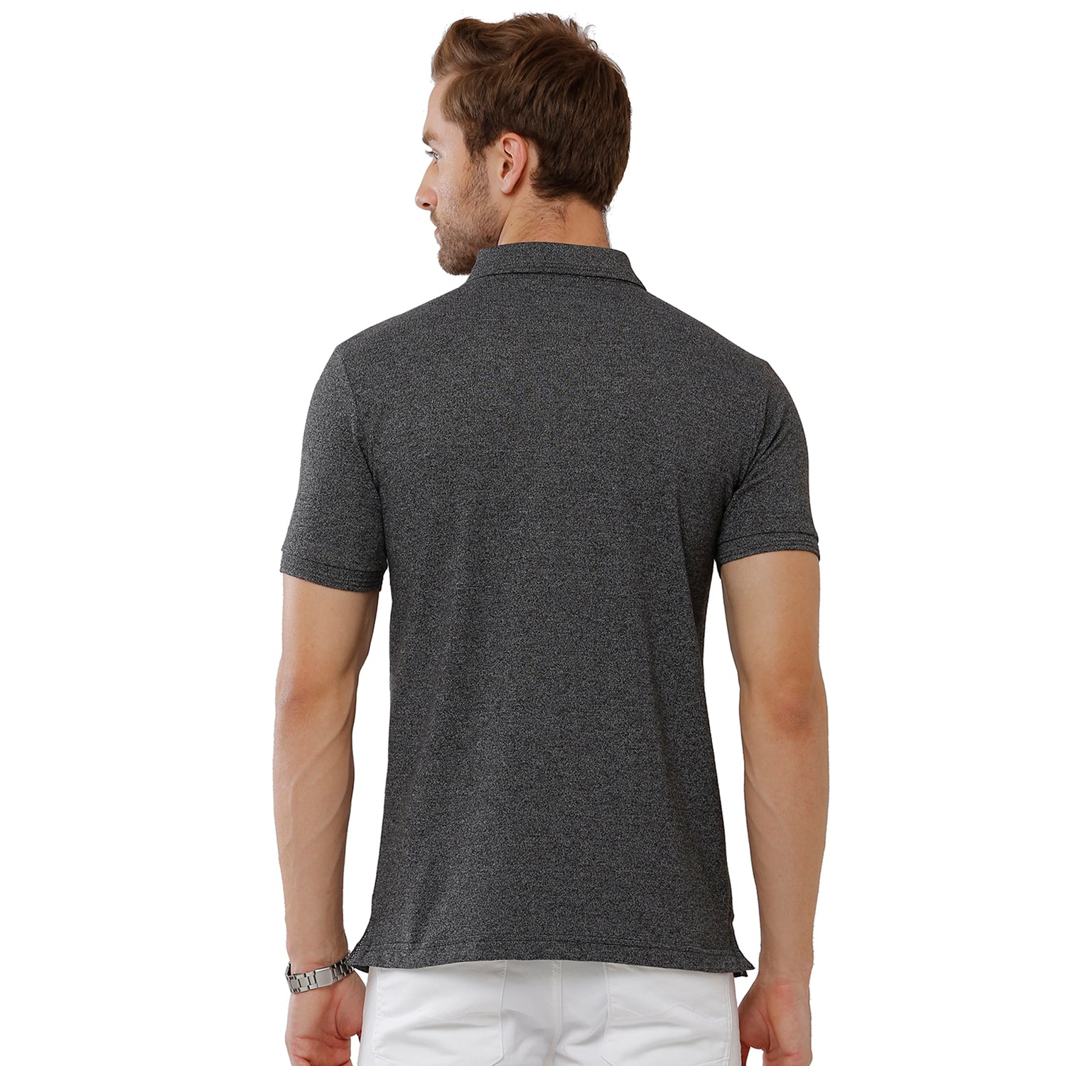 Classic polo Men's Brown Trendy Grindle Polo Half Sleeve Slim Fit T-Shirt - Proten Brown T-shirt Classic Polo 