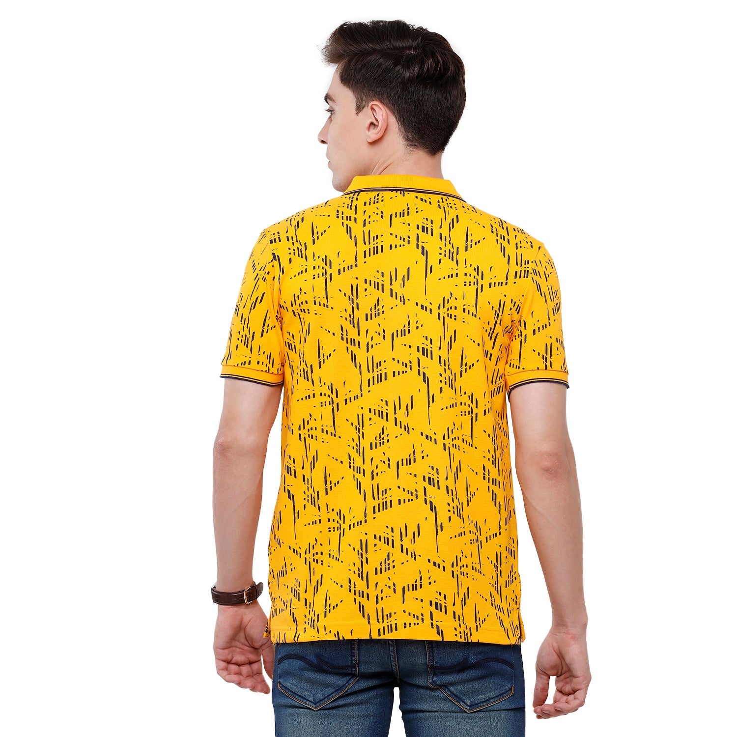 Classic Polo Mens Printed Half Sleeve Slim Fit T-Shirt (BEAU - 131 A SF P) T-shirt Classic Polo 
