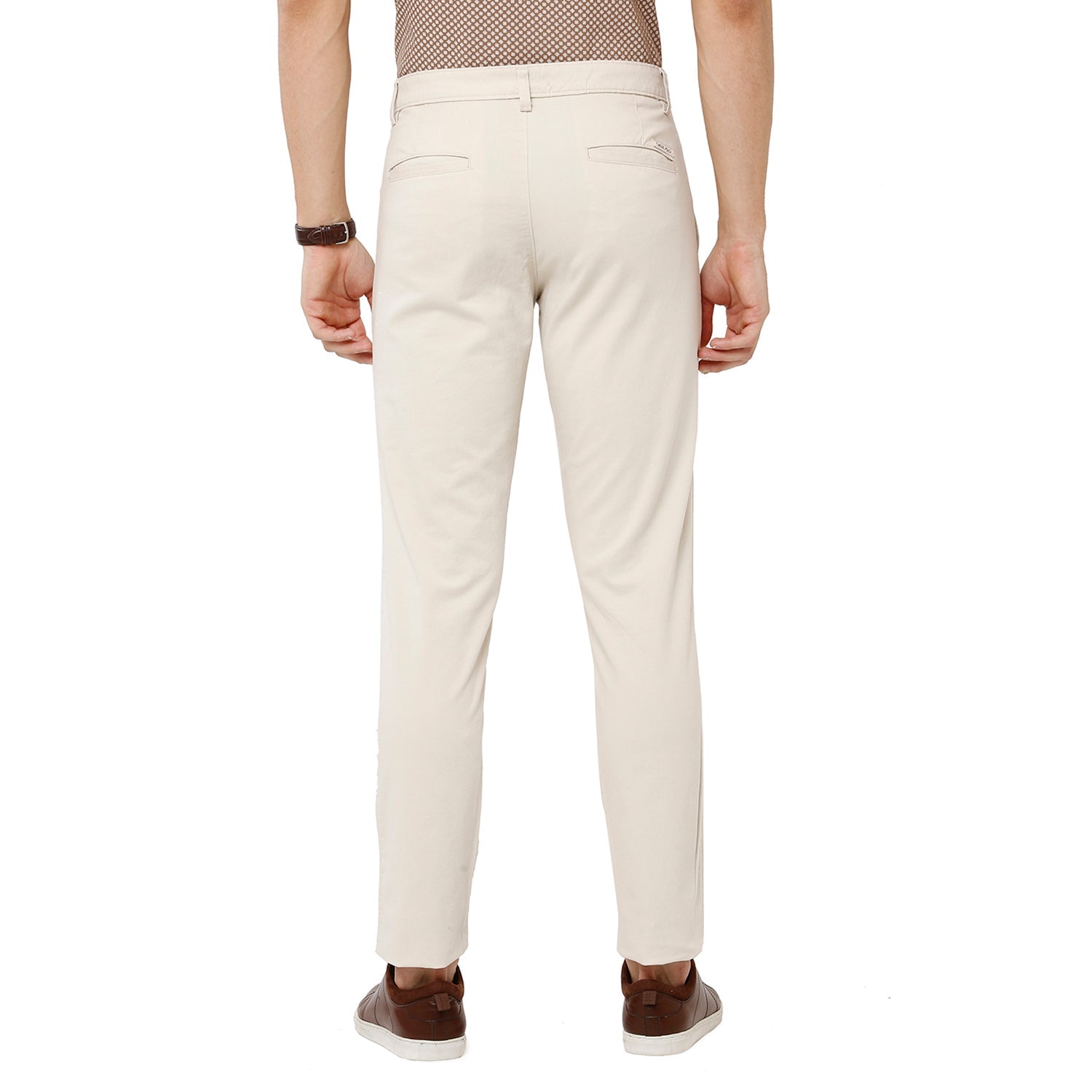 Buy US Polo Association Men's Casual Trousers (8907378963413_USTR6518_42W x  34L_Ivory) at Amazon.in