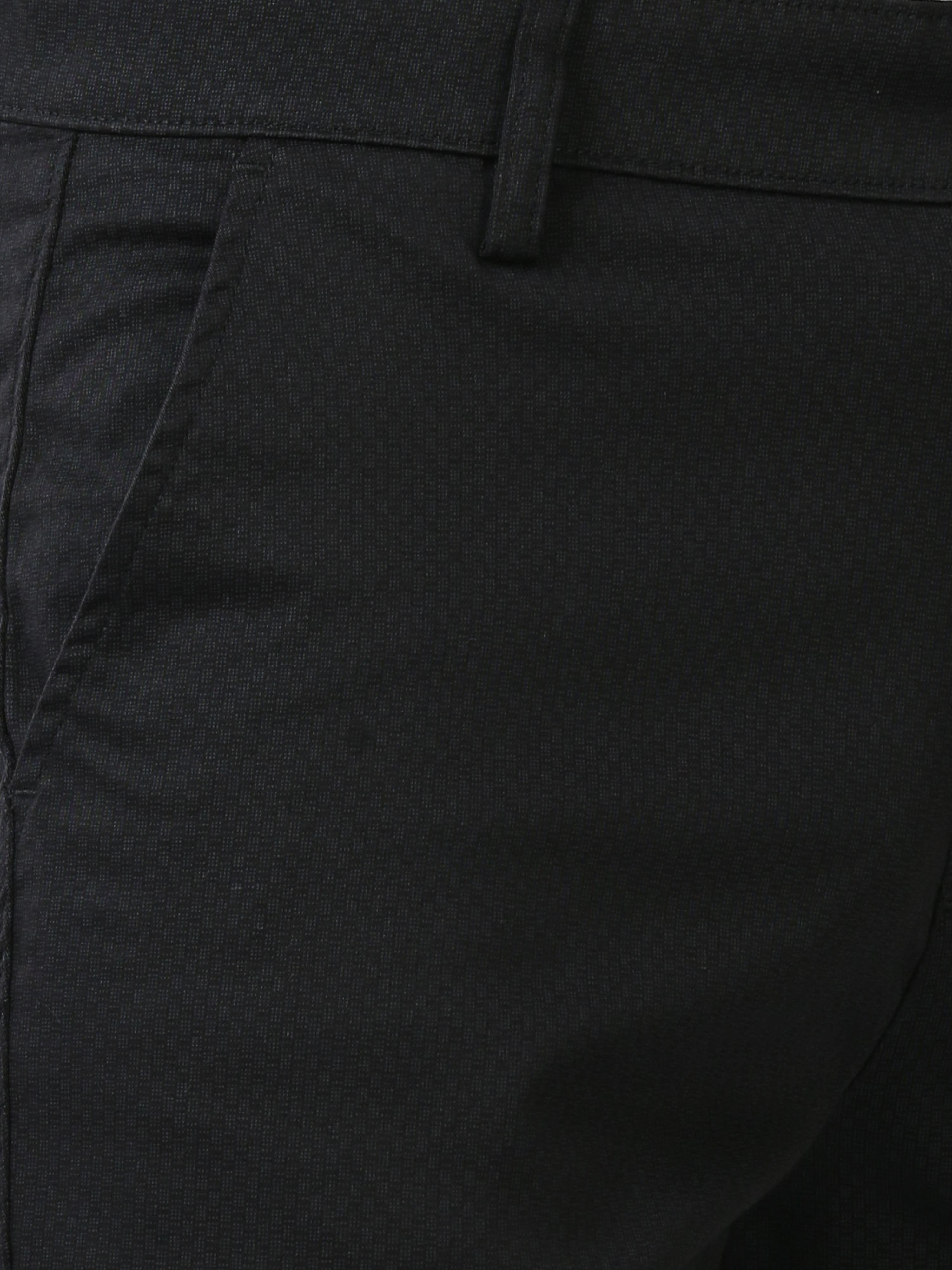 Classic Polo Mens Cotton Printed Chiesel Fit Black Color Trouser | TBO2-25 C-BLK-CF-LY