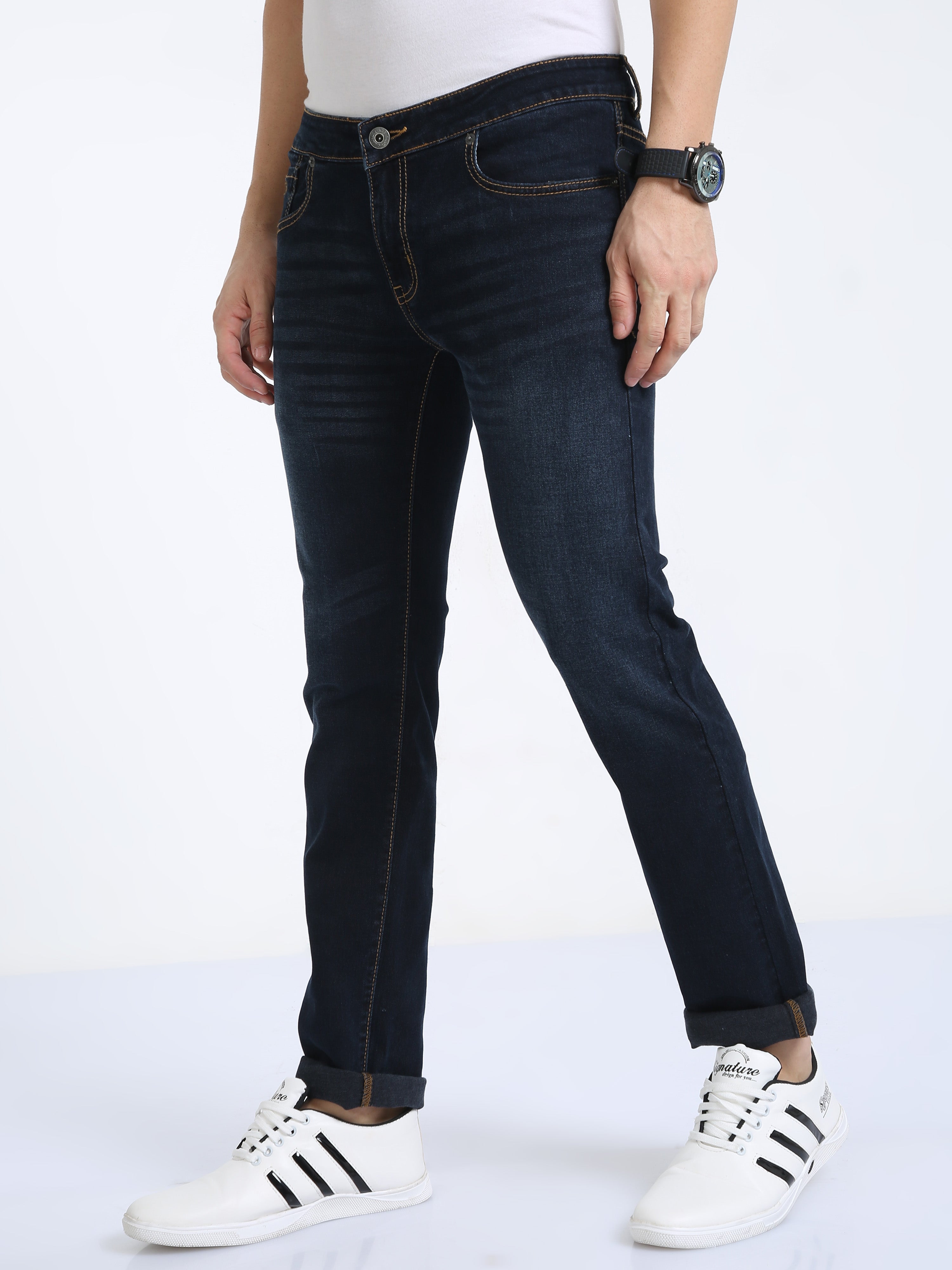 Classic Polo Men's Slim Fit Cotton Denim | CPDO2-23 DNVY-SF-LY