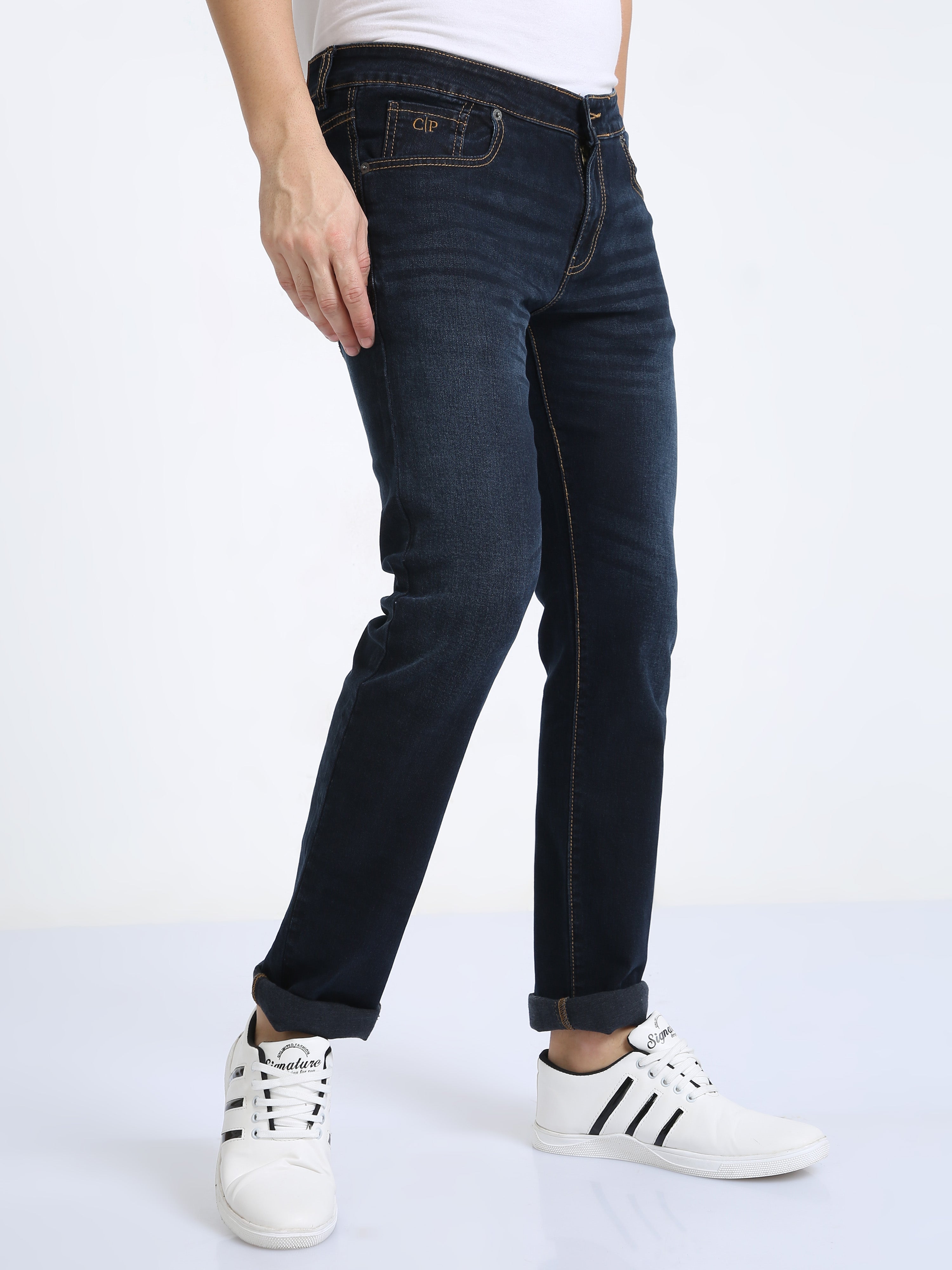 Classic Polo Men's Slim Fit Cotton Denim | CPDO2-23 DNVY-SF-LY