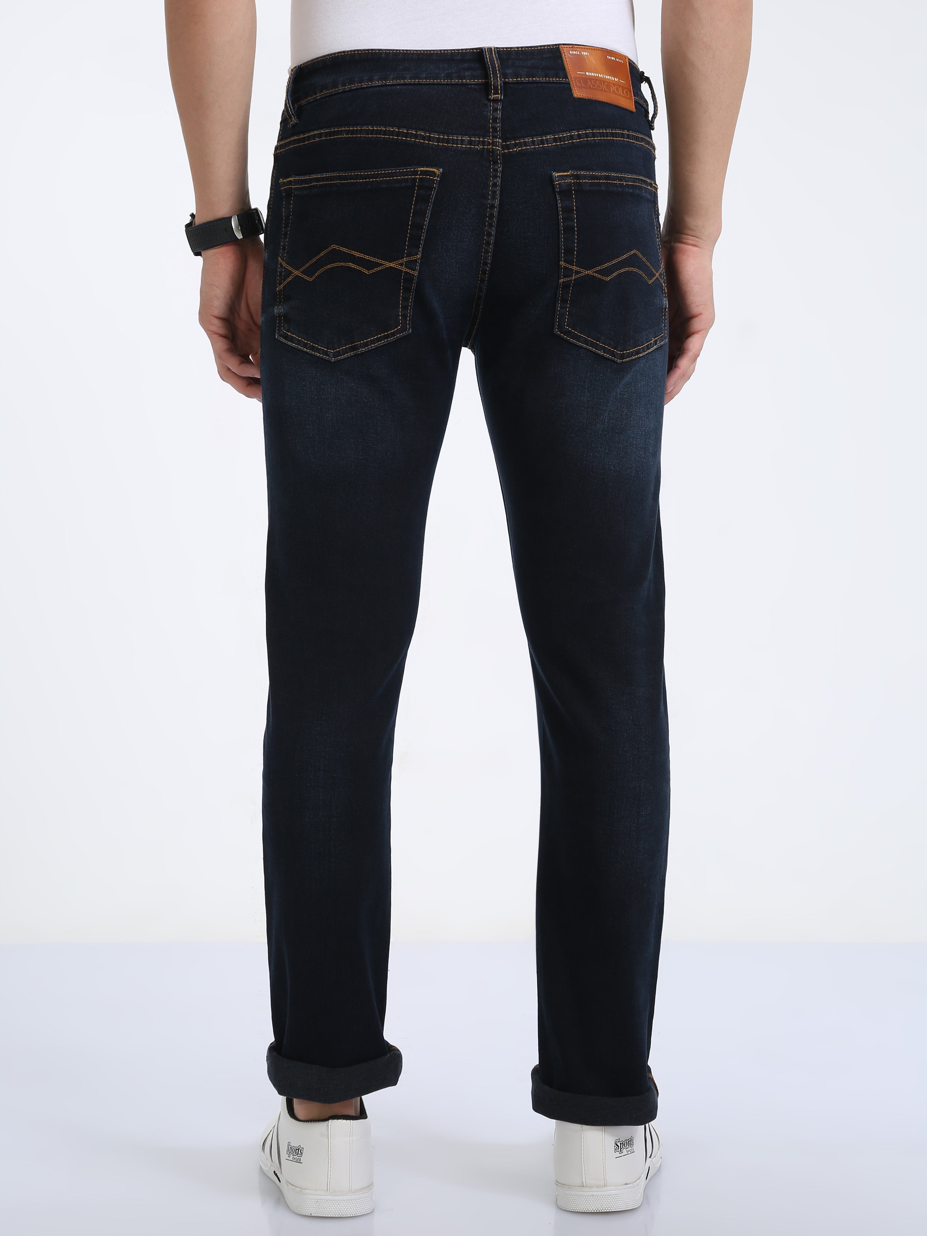 Classic Polo Men's Slim Fit Cotton Denim | CPDO2-23 DNVY-SF-LY