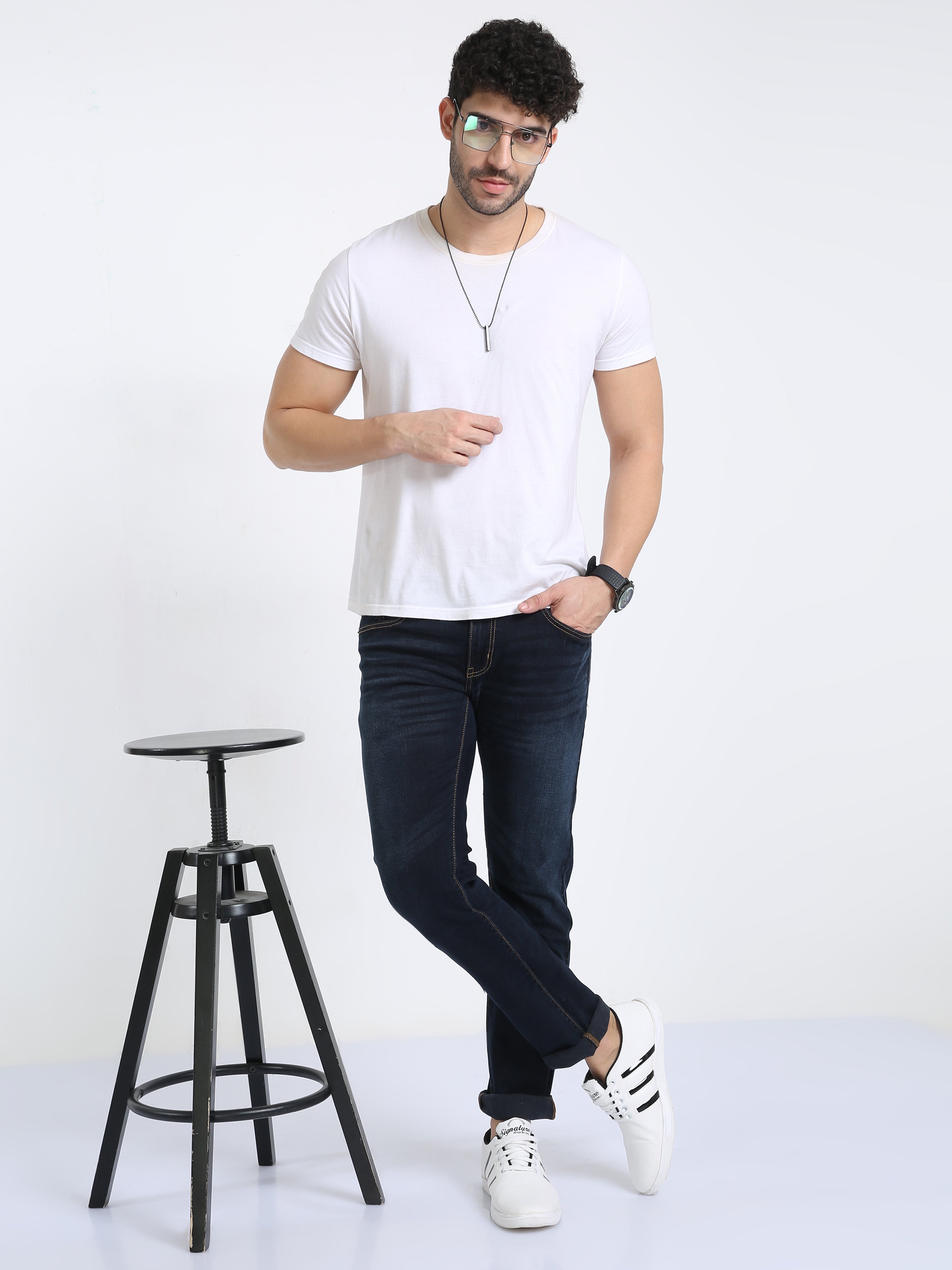 Classic Polo Men's Slim Fit Cotton Denim | CPDO2-23 DNVY-SF-LY