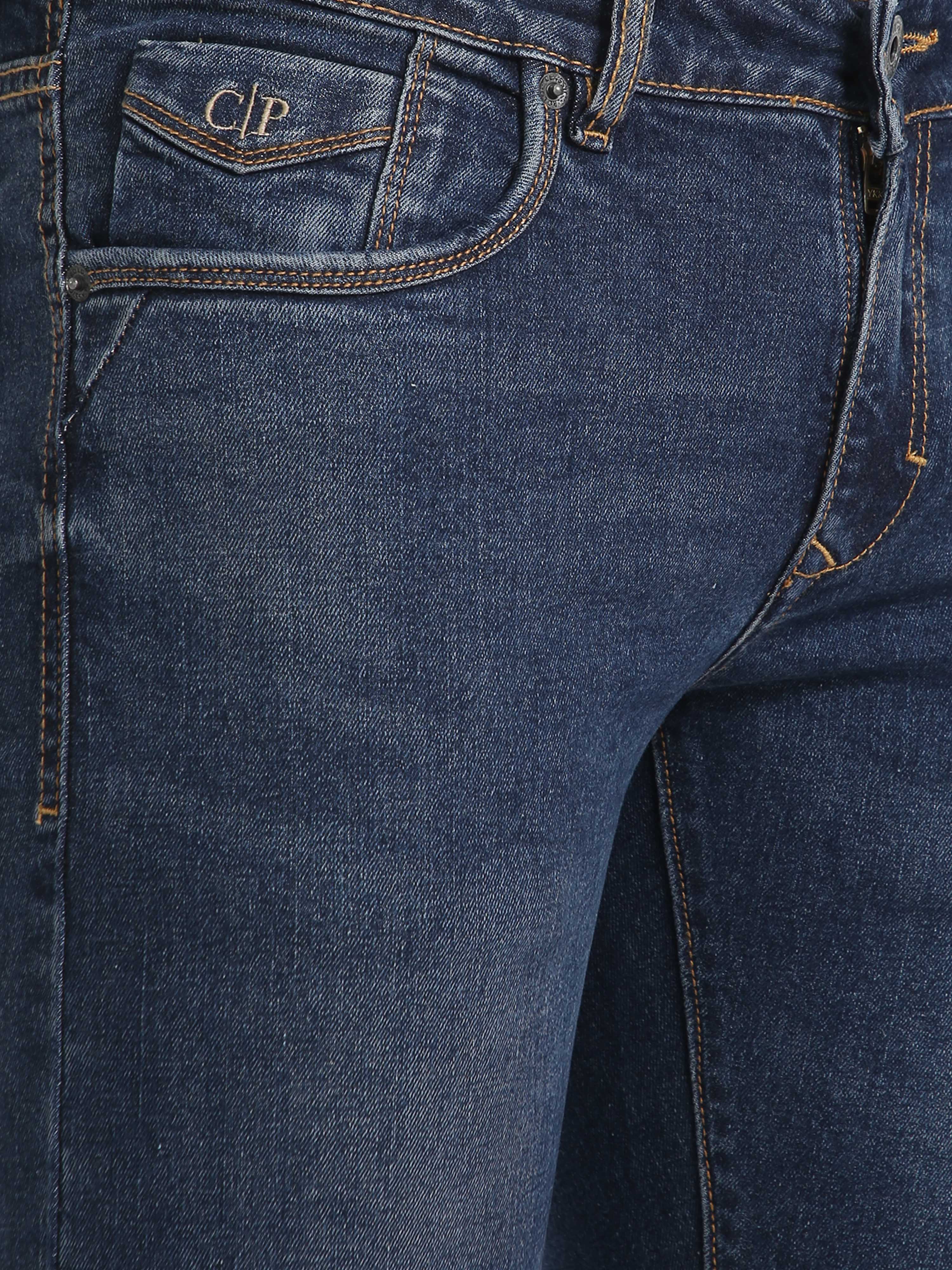 Classic Polo Men's Slim Fit Cotton Denim | CPDO2-19 BLU-SF-LY
