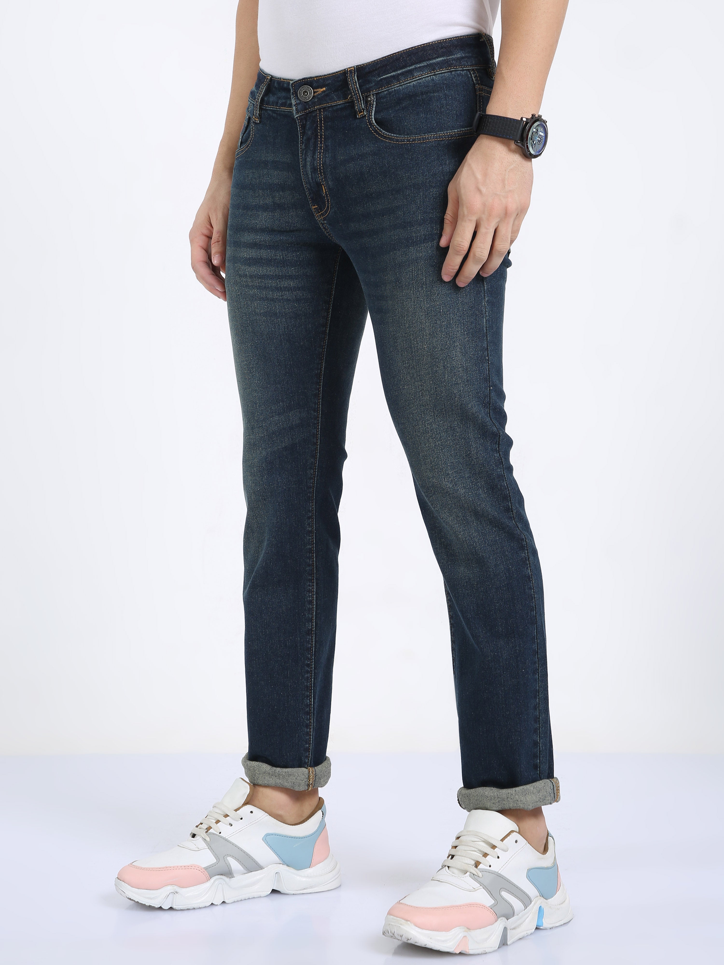 Classic Polo Men's Slim Fit Cotton Denim | CPDO2-15 DNVY-SF-LY