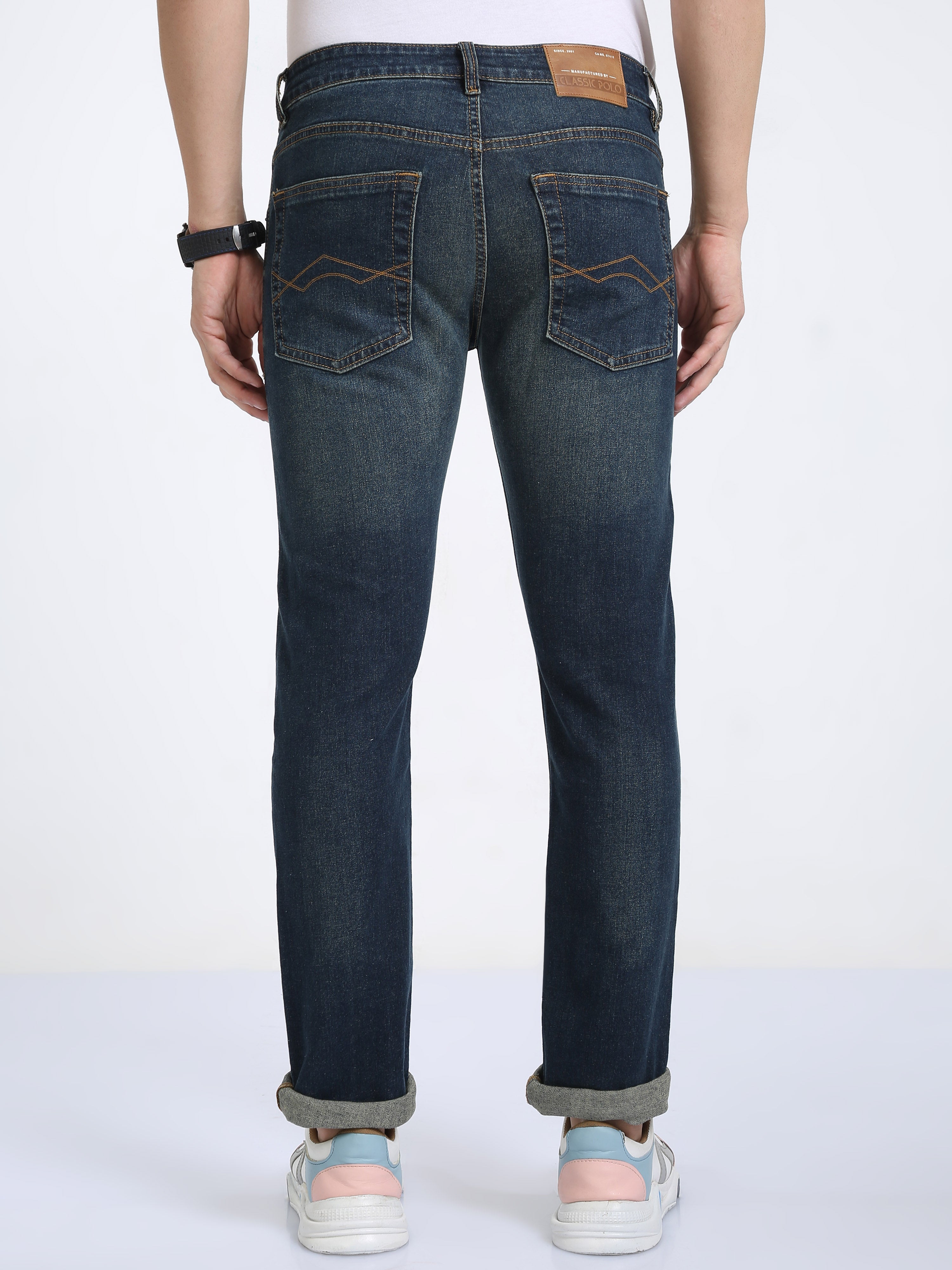 Classic Polo Men's Slim Fit Cotton Denim | CPDO2-15 DNVY-SF-LY