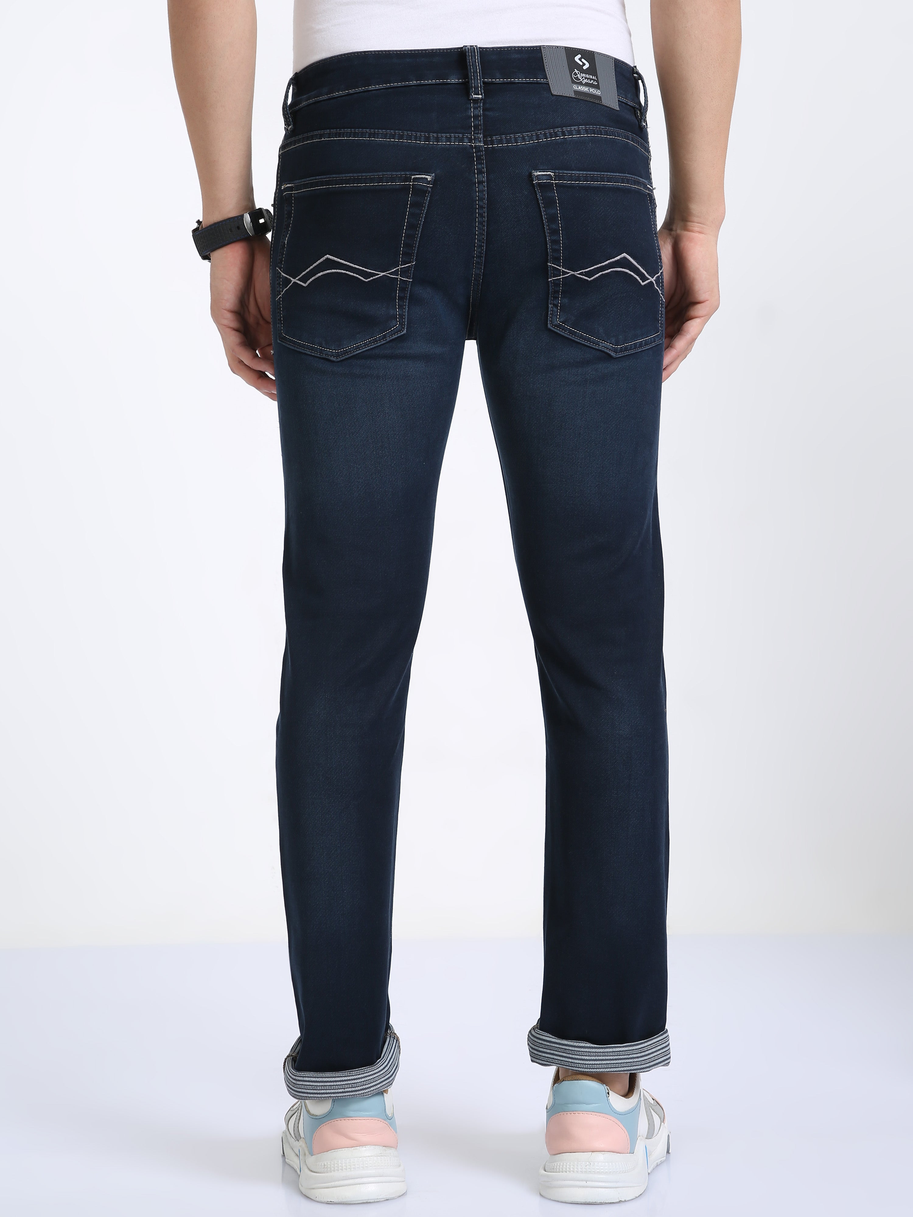 Classic Polo Men's Slim Fit Cotton Denim | CPDO2-34 DNVY-SF-LY