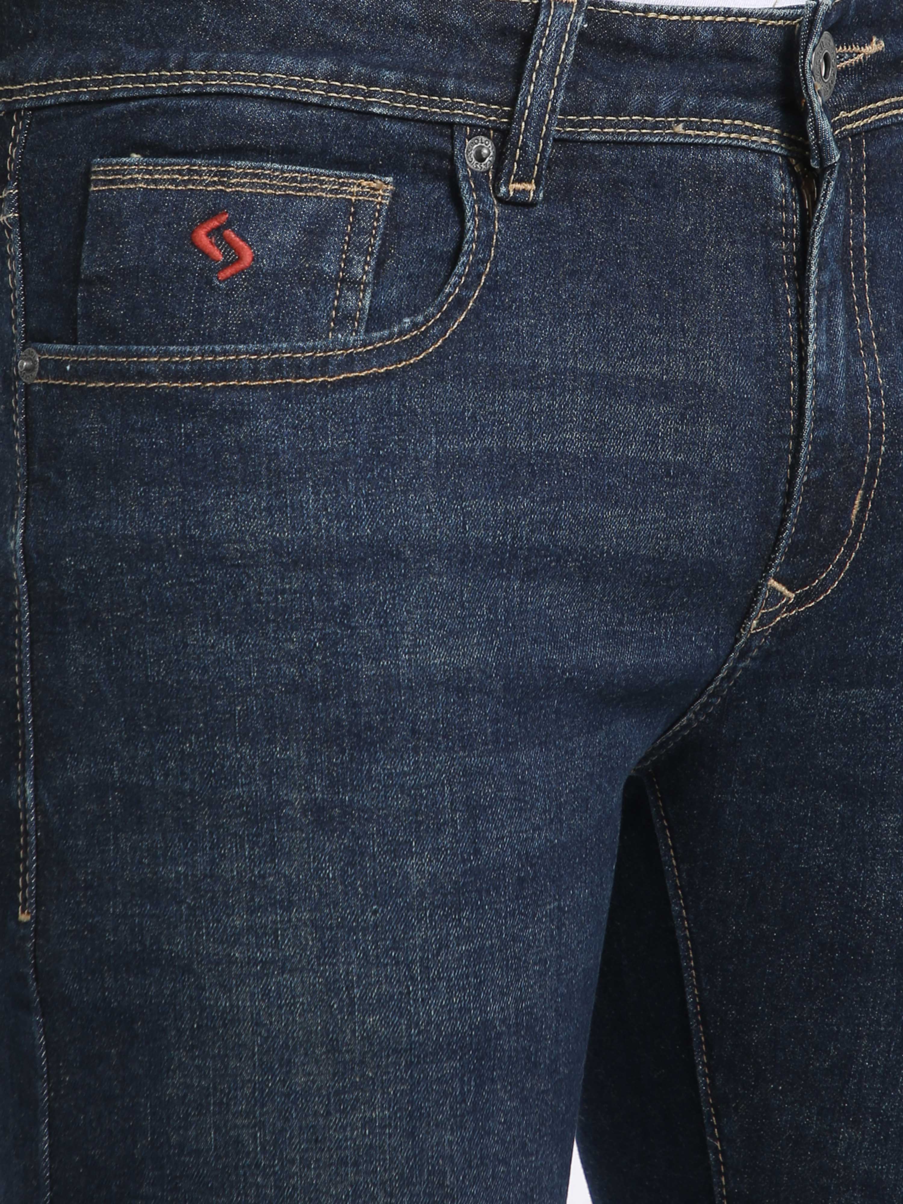 Classic Polo Men's Slim Fit Cotton Denim | CPDO2-29 NVY-SF-LY