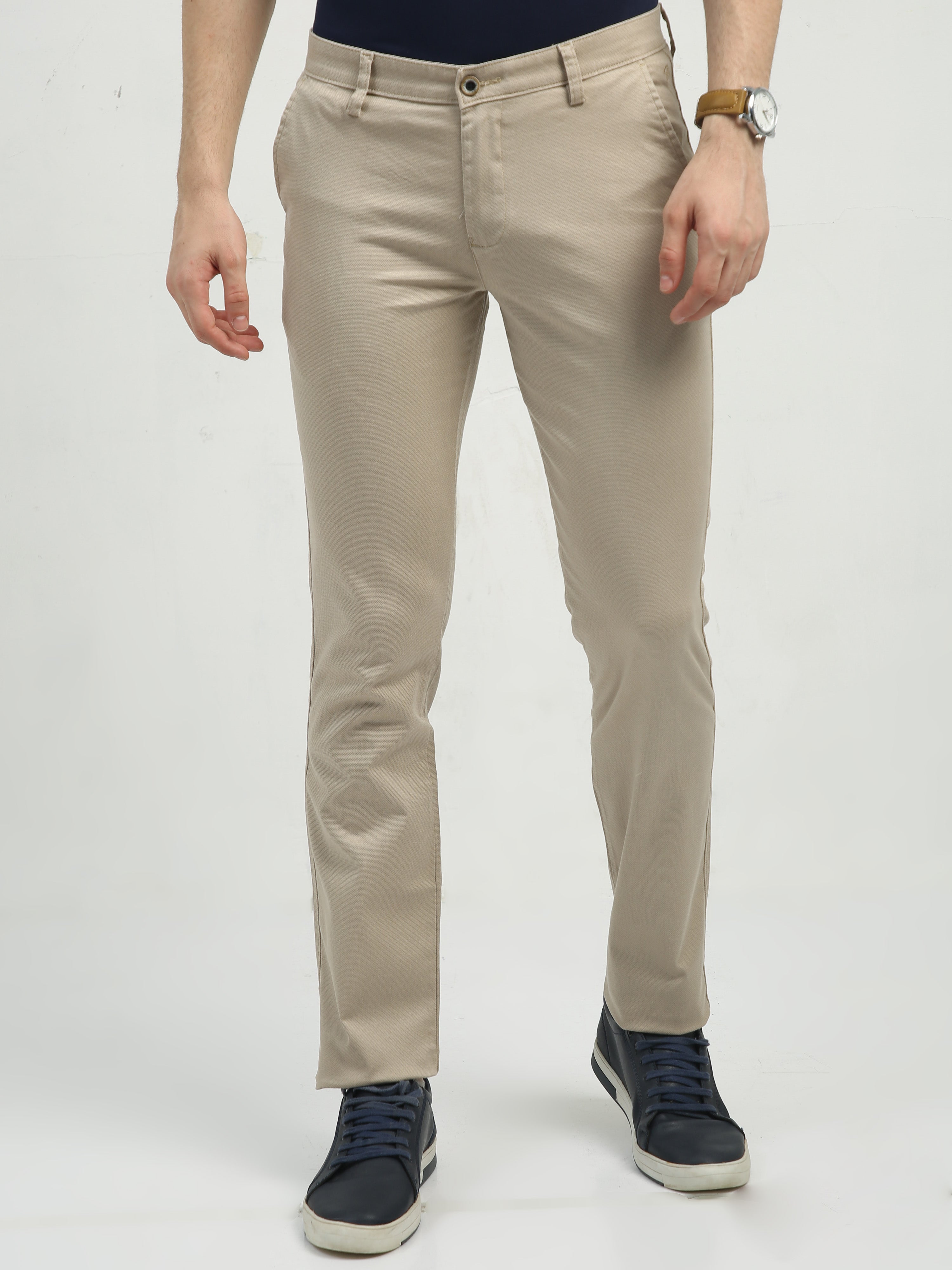 Classic Design Dress Pants Men's Formal Solid Color Dress - Temu