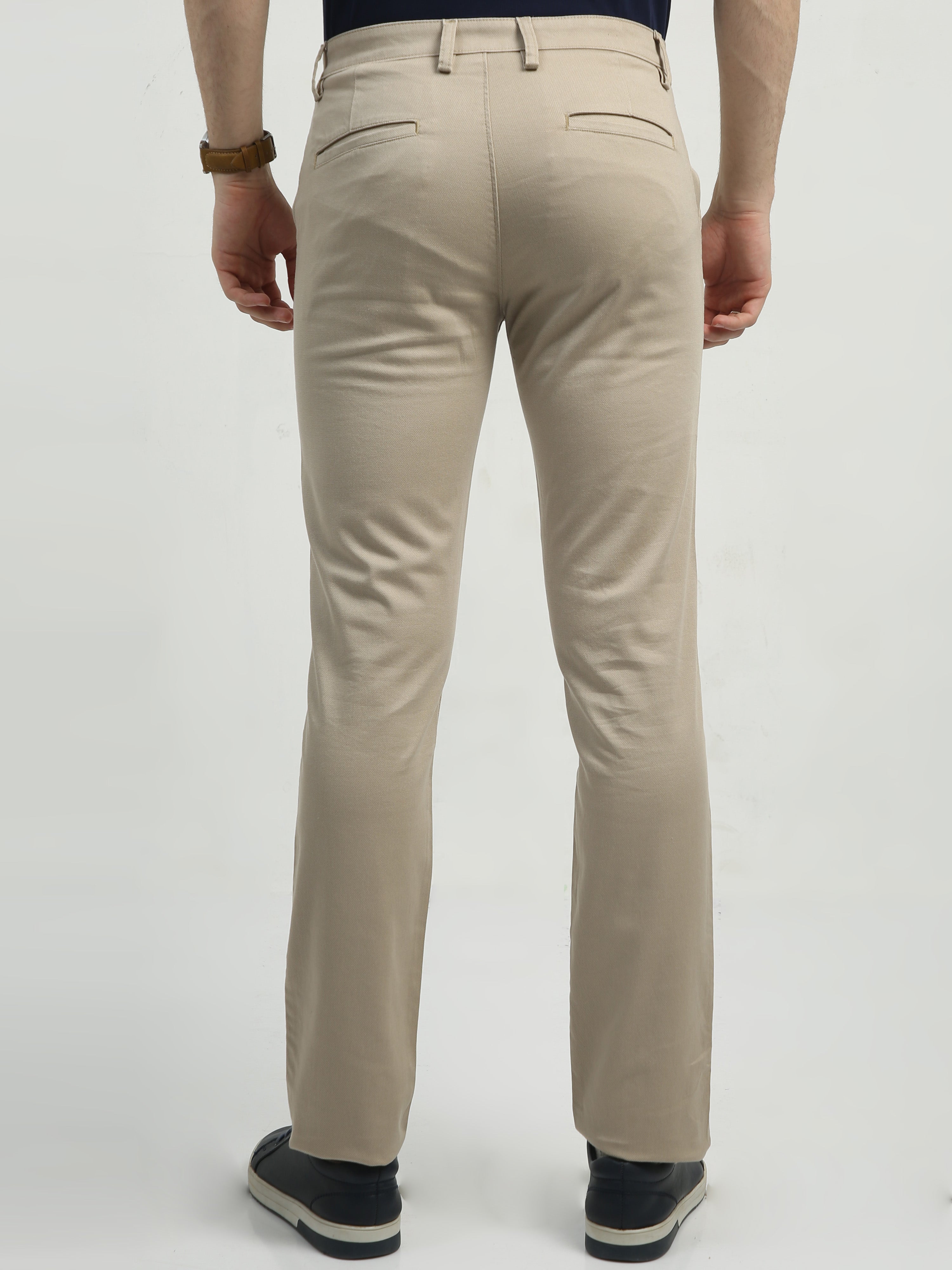 Classic Polo Men's   Chiseled Fit Cotton Trousers | TBO2-29 A-FAW-CF-LY