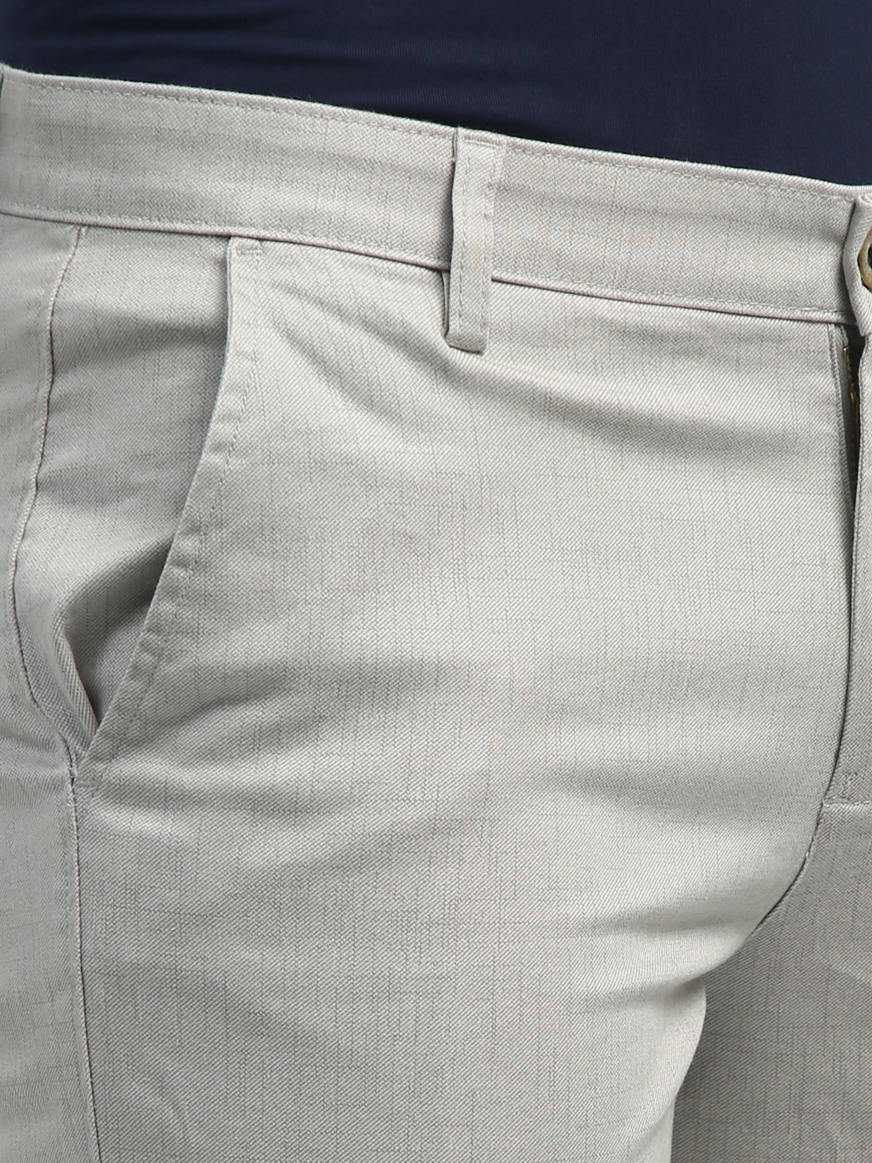 Classic Polo Men's   Chiseled Fit Cotton Trousers | TBO2-30 B-CRM-CF-LY