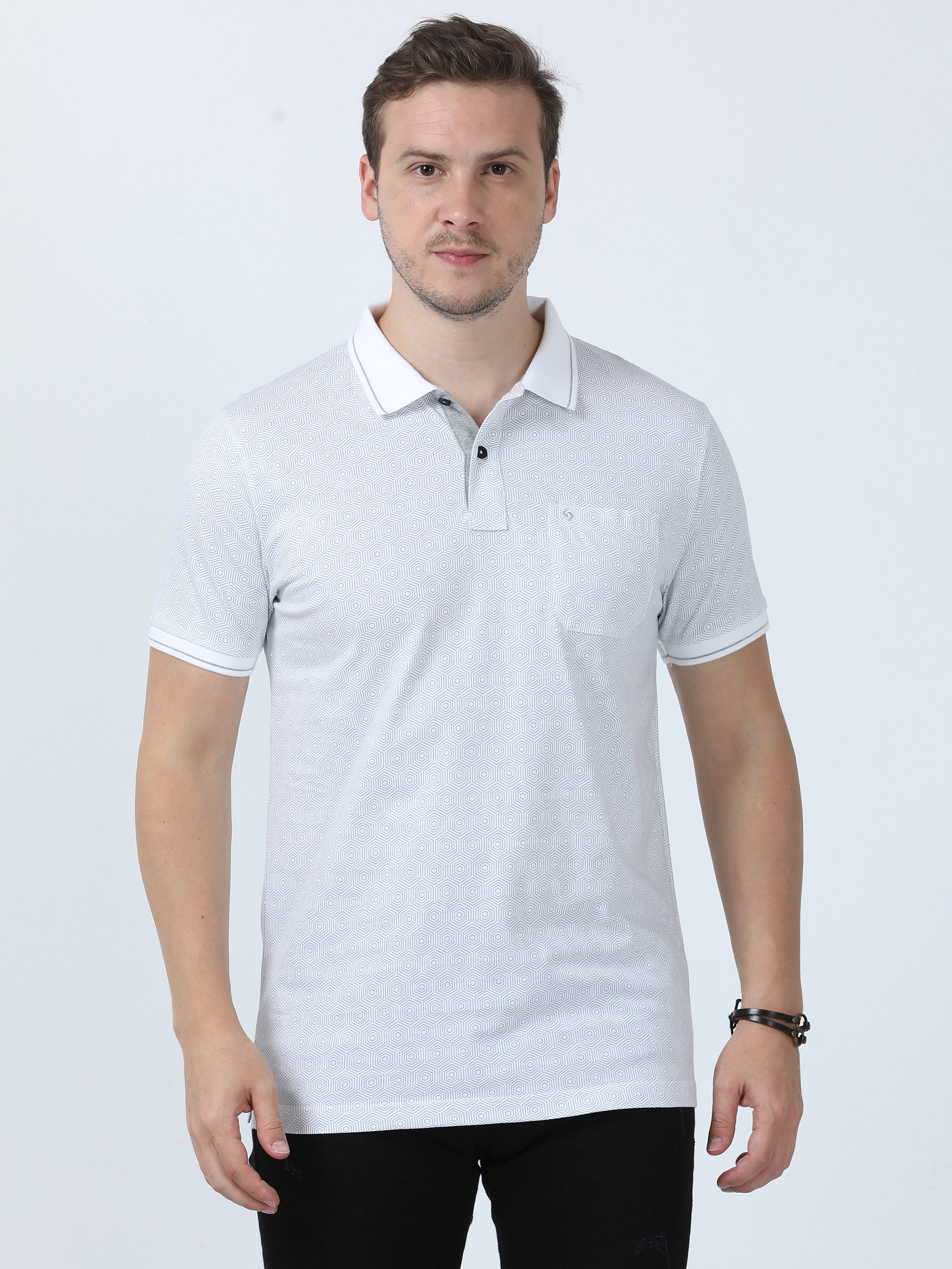 Polo t shirt for men - Buy Casual, Sporty, Printed, Round Neck Online