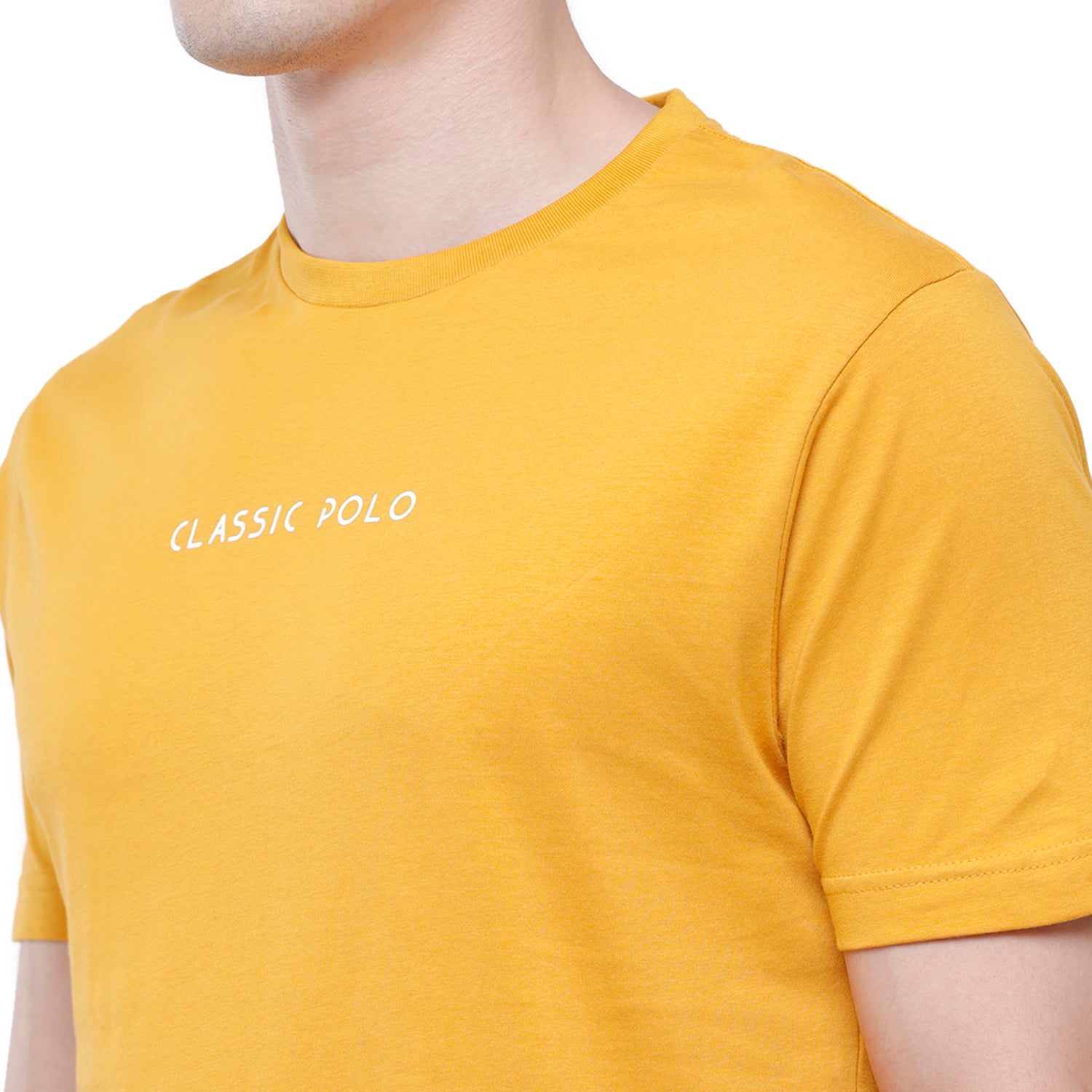 Classic polo Men's Basic Solid Single Jersey Crew Half Sleeve Slim Fit T-Shirt ( Trio Pack) - Ceres - 03 Classic Polo 