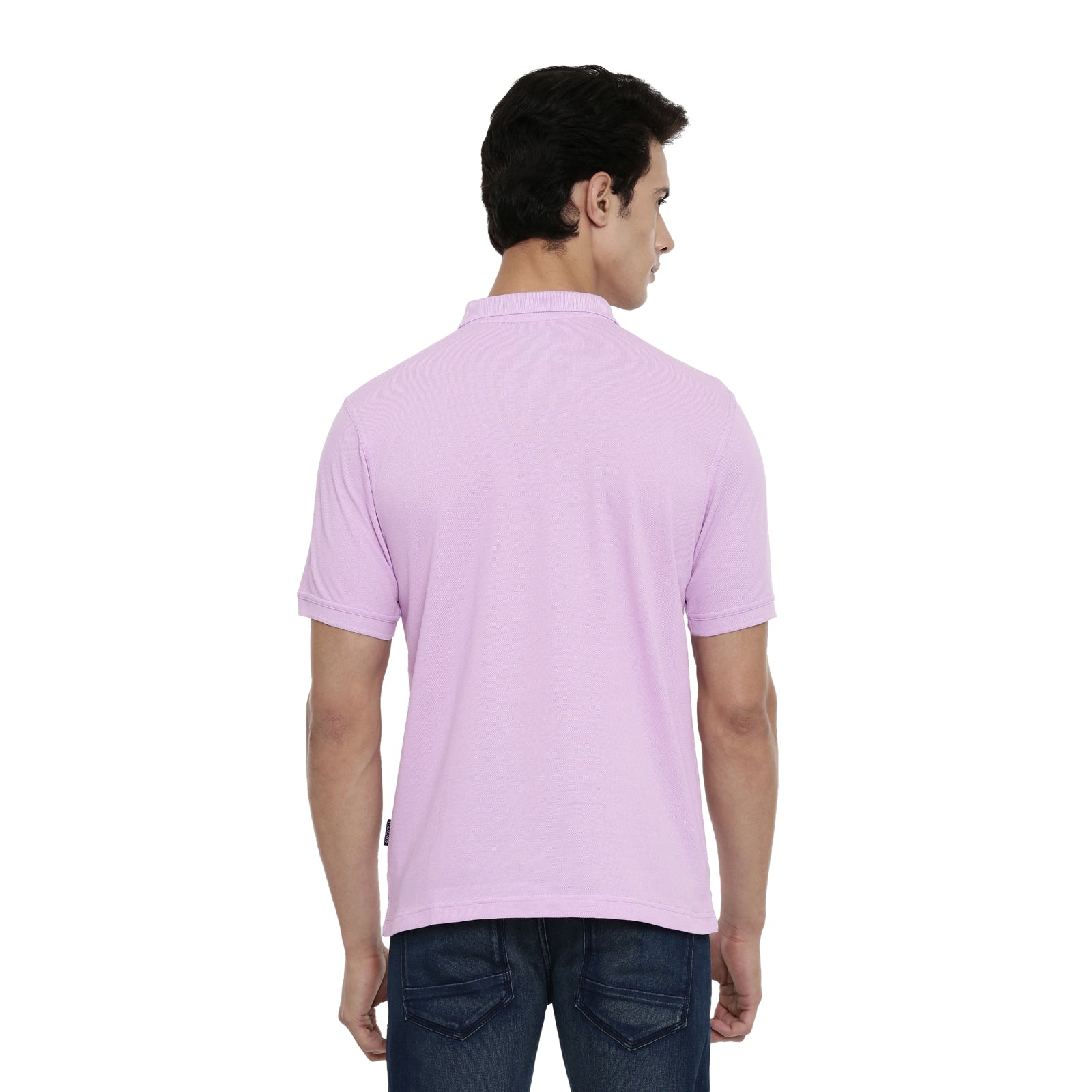 Classic polo Men's Polo Neck Mild Purple Authentic Fit T-shirt - 4SSN 217 T-shirt Classic Polo 