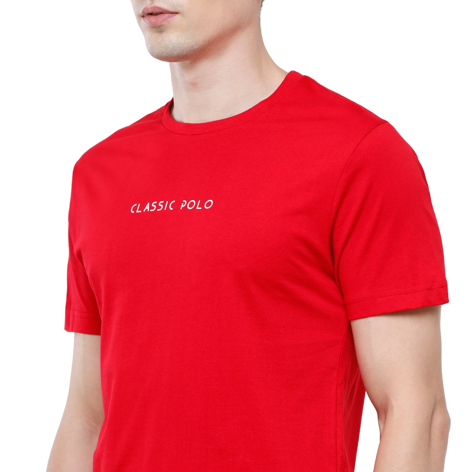 Classic polo Men's Basic Solid Single Jersey Crew Half Sleeve Slim Fit T-Shirt ( Trio Pack) - Ceres - 04 Classic Polo 