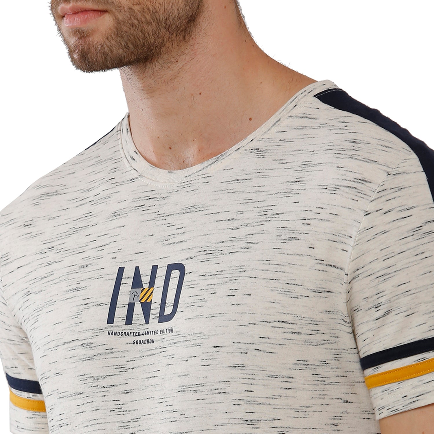 Classic Polo Bro Mens Graphic Print Slim Fit Crew Neck T-Shirt -Bcrn 463 B T-shirt Classic Polo 