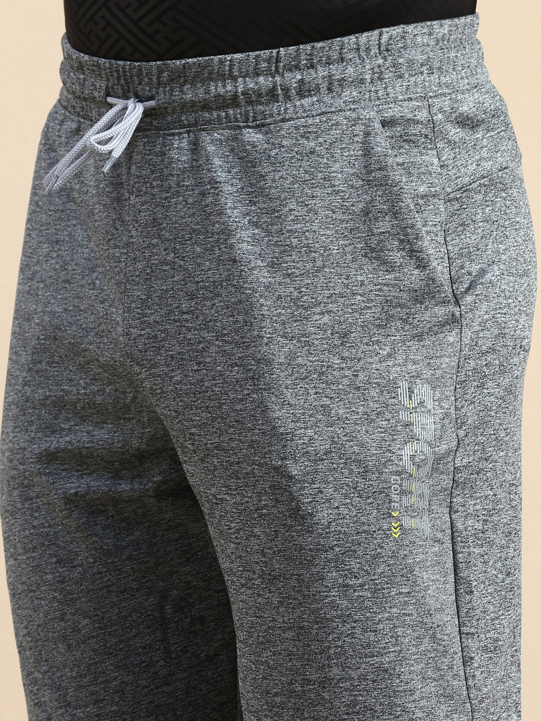 Classic Polo Men's Bottom Polyester Grey Slim Fit Active Wear Track Pants | VITA-TP-GREY