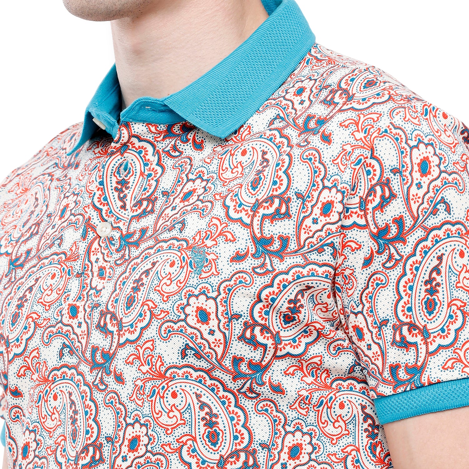 Swiss Club Mens Printed Half Sleeve Slim Fit T-Shirt (STAG - 205 B SF P) T-shirt Swiss Club 