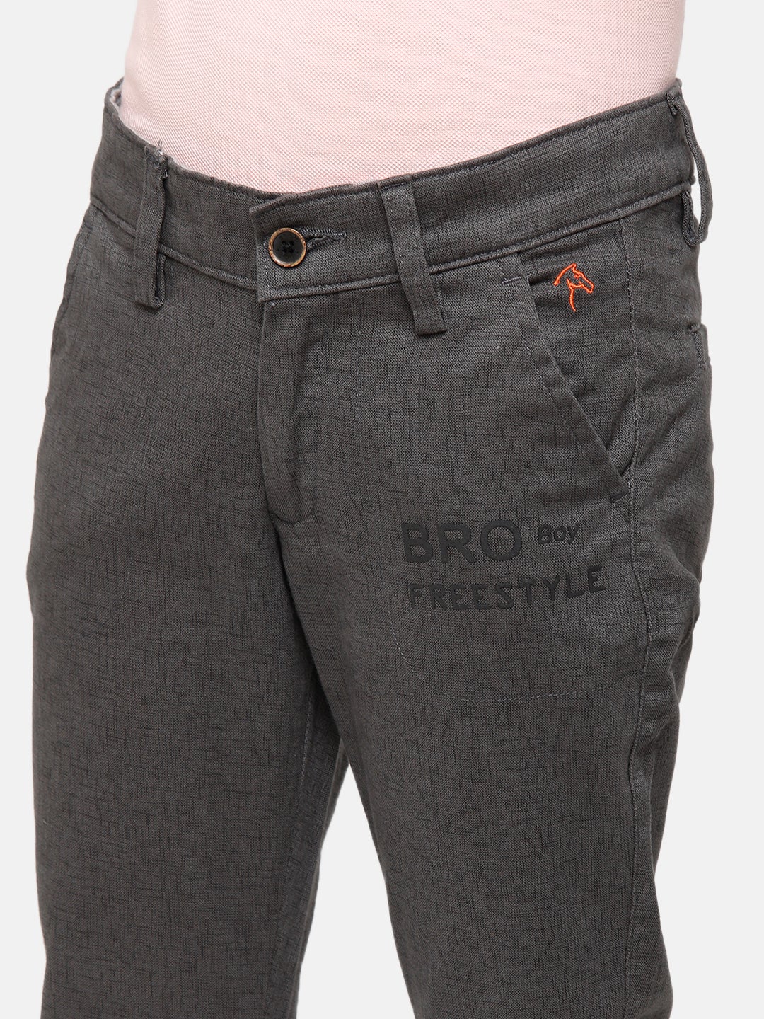 CP Boys Grey Slim Fit Trousers Trouser Classic Polo 