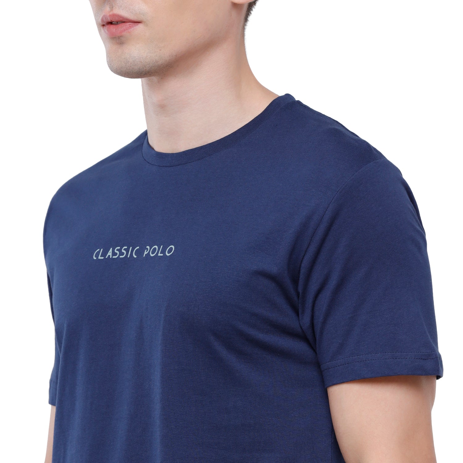 Classic polo Men's Basic Solid Single Jersey Crew Half Sleeve Slim Fit T-Shirt ( Trio Pack) - Ceres - 05 Classic Polo 