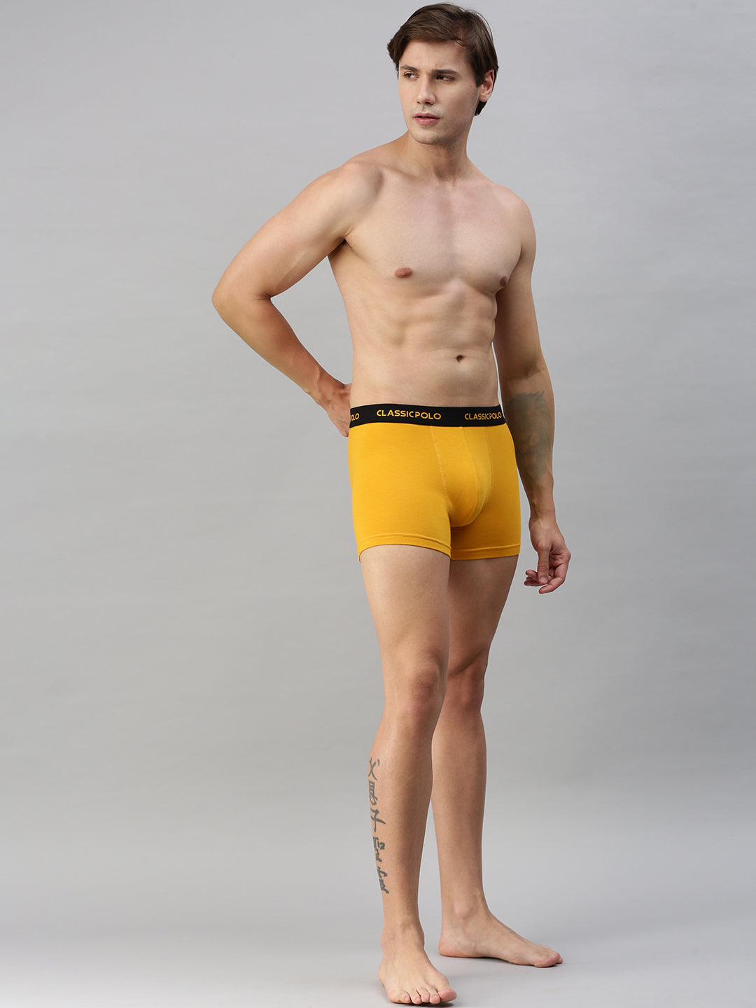 Classic Polo Men's Modal Solid Trunks | Glance - Multicolor (Pack of 3)