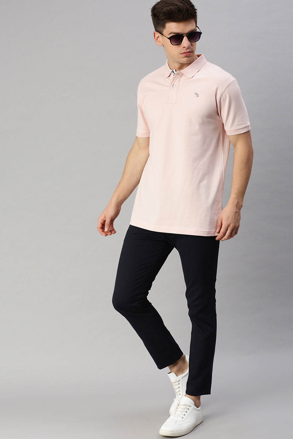 Classic Polo Men's Cotton Half Sleeve Solid Slim Fit Polo Neck Orange Color T-Shirt | Prm - 743 B