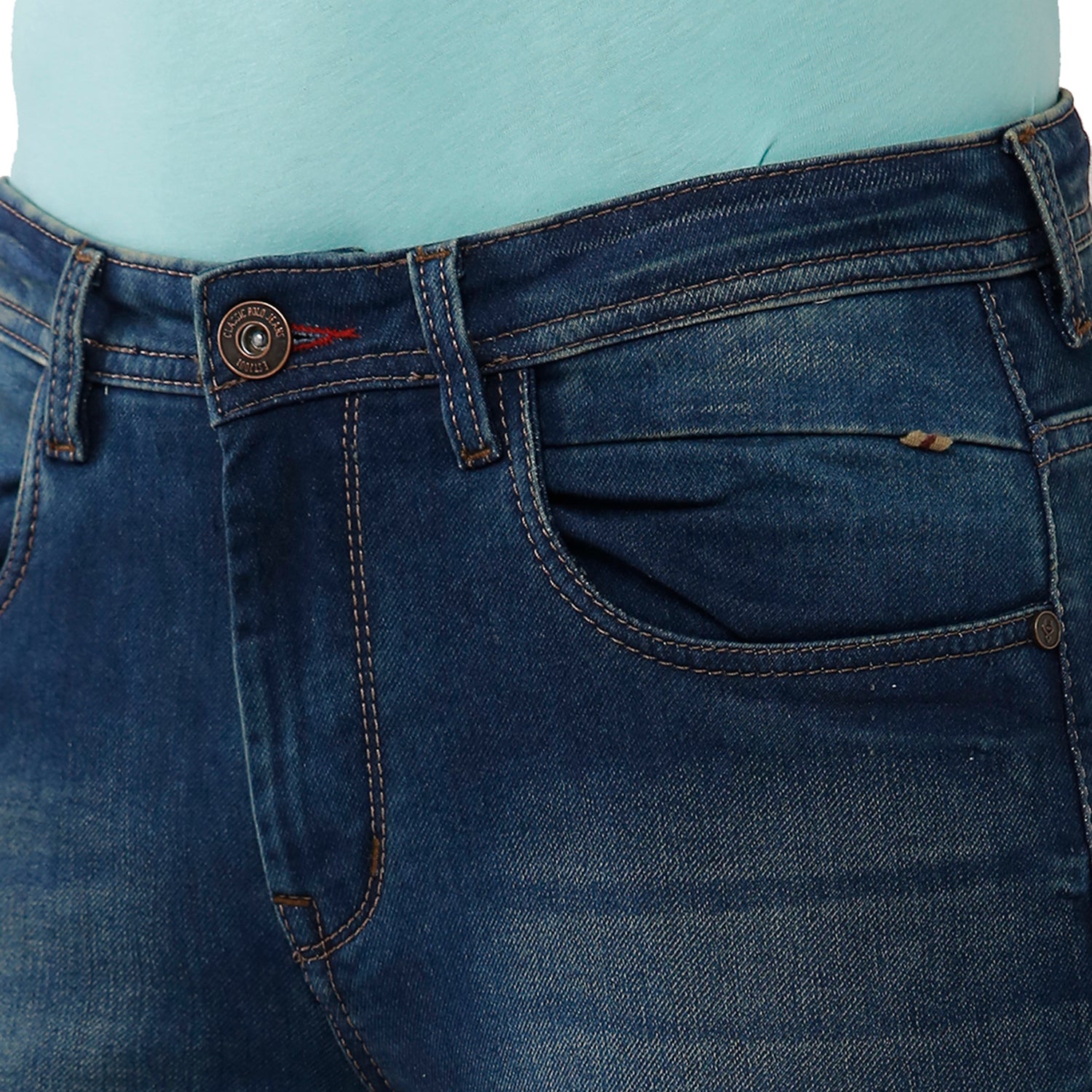ZZ1154 100% Cotton Rigid Regular Jeans Fabric - SEAZON Textile
