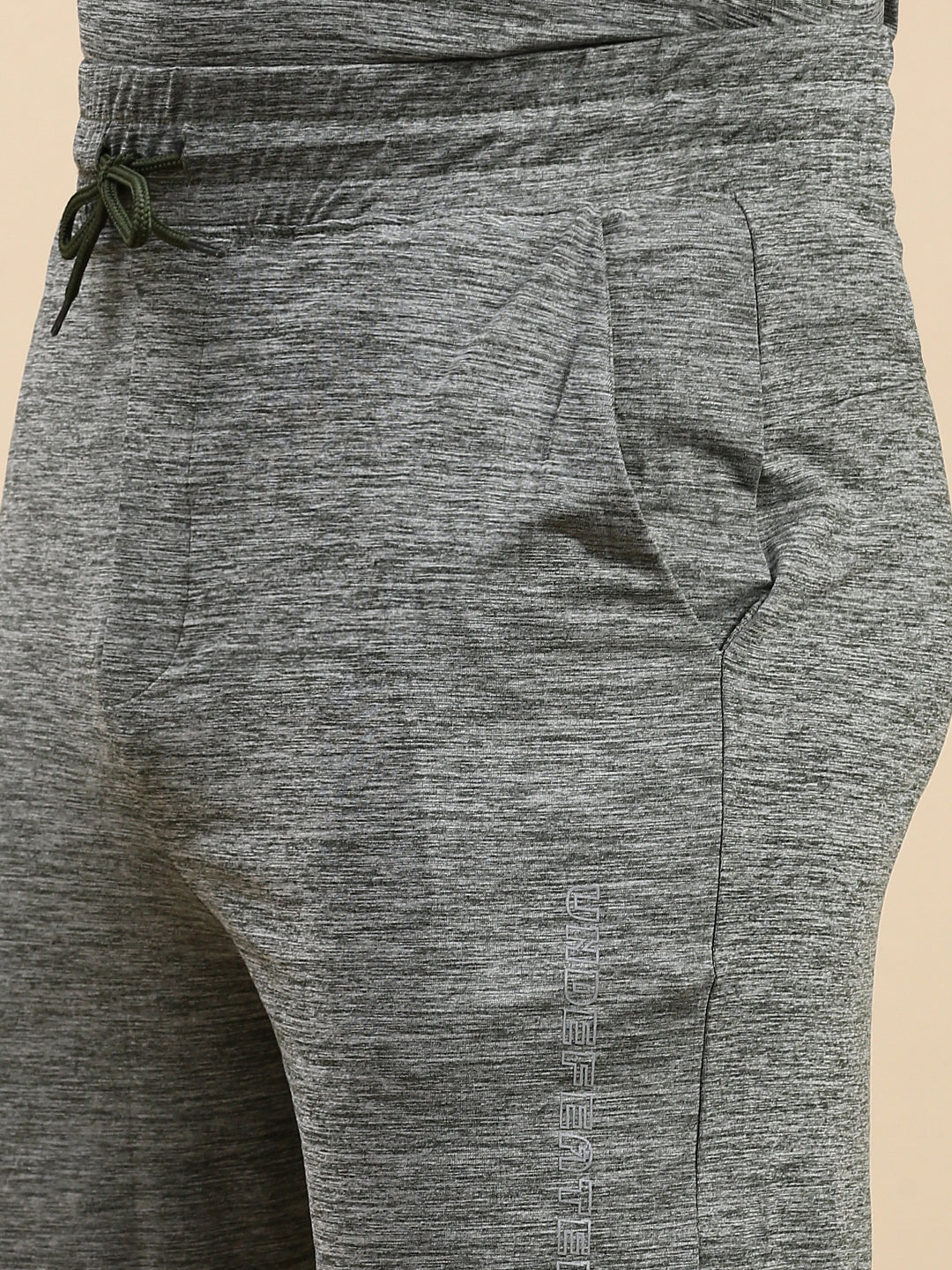 Classic Polo Men's Polyster Grey Slim Fit Active Wear Trackpant