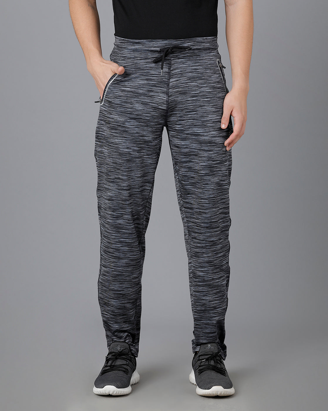 CP BRO Men's Cotton Self Design Slim Fit Multicolor Track Pant | Brtpt - 64