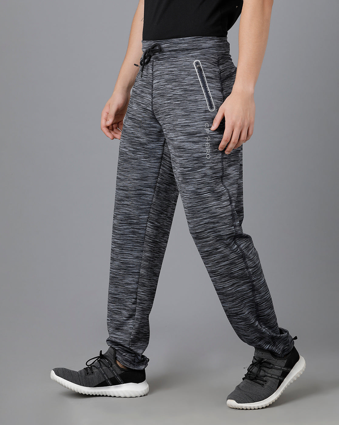 CP BRO Men's Cotton Self Design Slim Fit Multicolor Track Pant | Brtpt - 64