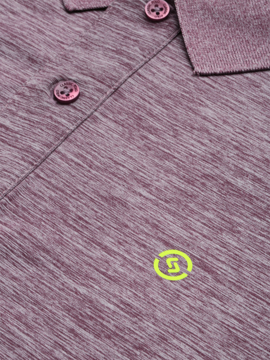 Classic Polo Men's Polo Neck Polyester Brown Slim Fit Active Wear T-Shirt | GENX-POLO-02D SF P