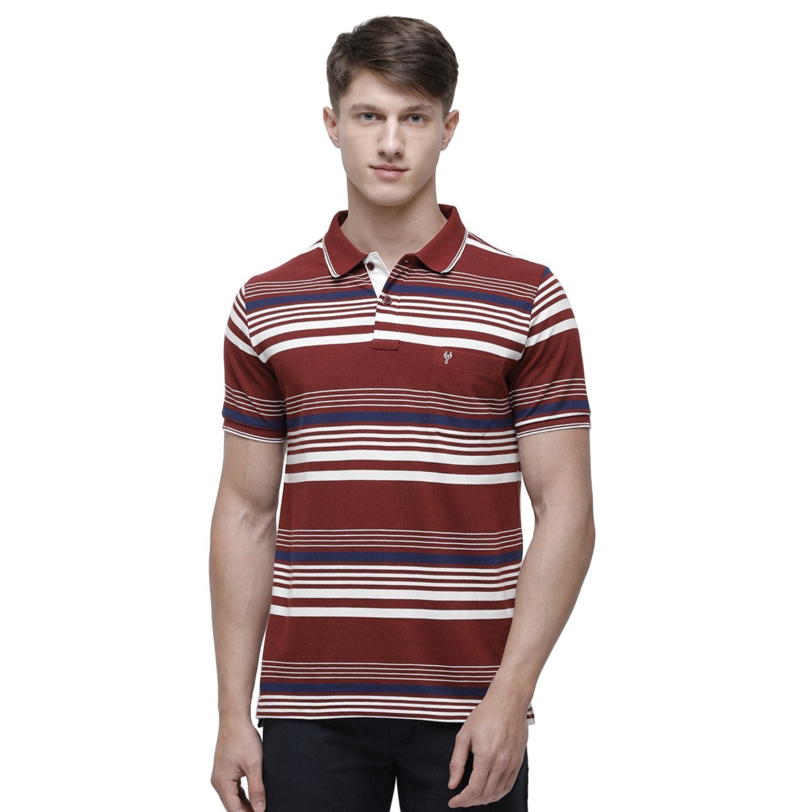 Classic polo Men's Polo Neck Half Sleeve Multicolor Cotton T-Shirt ADORE - 143 A SF P T-shirt Classic Polo 