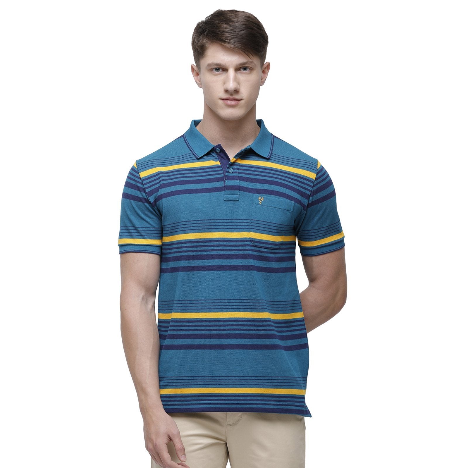 Classic polo Men's Polo Neck Half Sleeve Multicolor Cotton T-Shirt ADORE - 143 B SF P T-shirt Classic Polo 