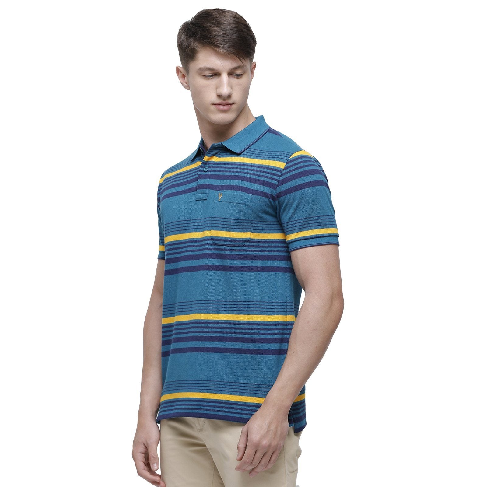 Classic polo Men's Polo Neck Half Sleeve Multicolor Cotton T-Shirt ADORE - 143 B SF P T-shirt Classic Polo 