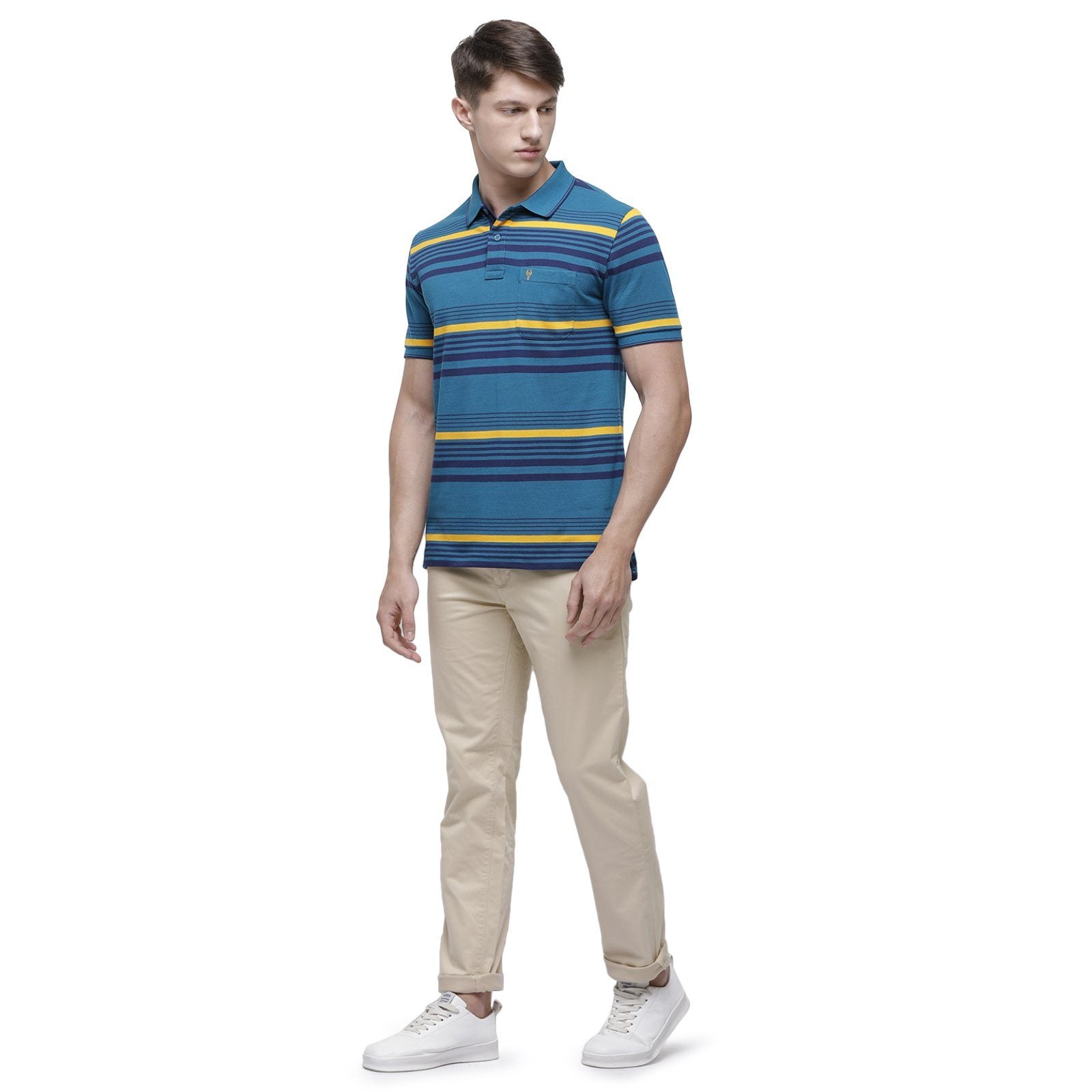 Classic polo Men's Polo Neck Half Sleeve Multicolor Cotton T-Shirt ADORE - 143 B SF P T-shirt Classic Polo 