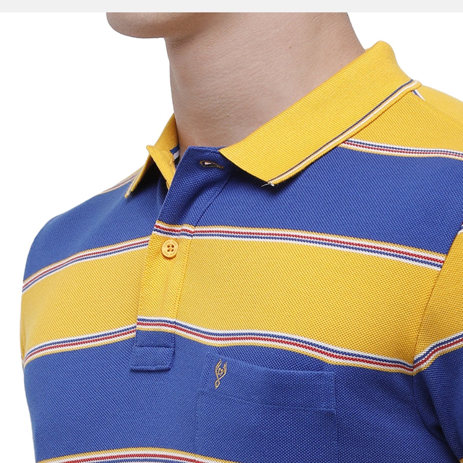 Classic polo Men's Polo Neck Half Sleeve Multicolor Cotton T-Shirt ADORE - 144 A SF P T-shirt Classic Polo 