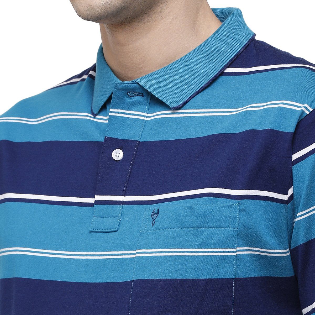 Classic Polo Mens Polo Collar Half Sleeve Multicolor Authentic Fit 100% Cotton Mercerized T-shirt AP - 44 B AF P T-shirt Classic Polo 