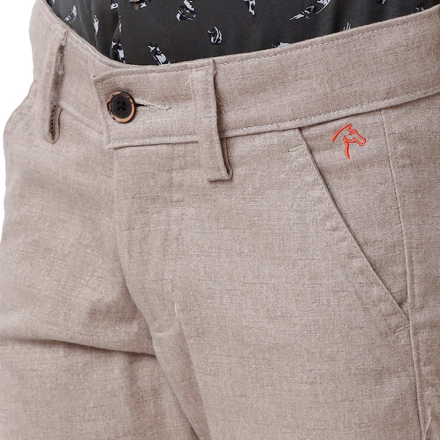 Classic Polo Bro Boys Cotton Solid Slim Fit Light Grey Color Trouser - BBTR S2 01 A Pants Classic Polo 