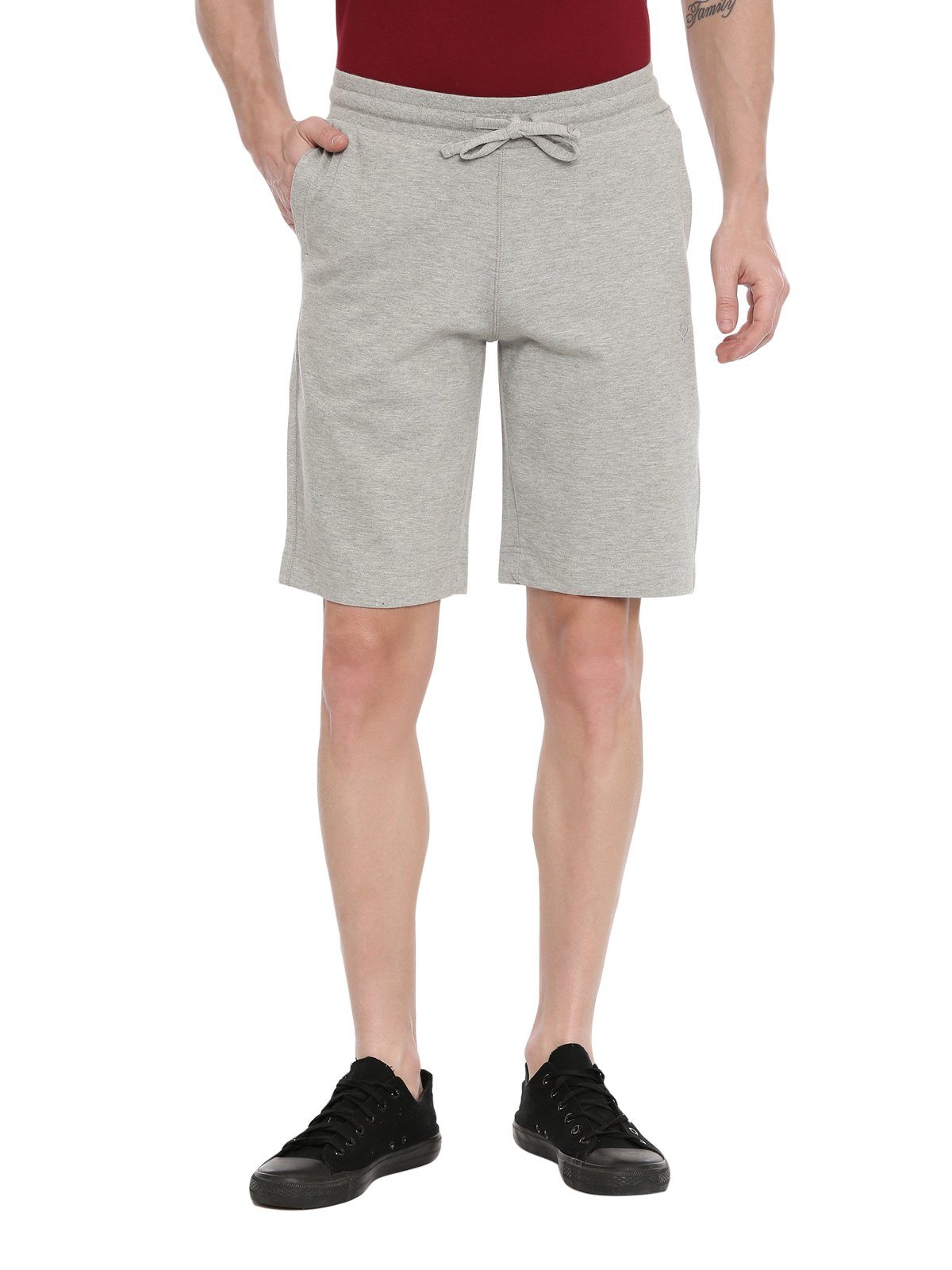 Classic Polo Grey Melange Lounge Wear Lounge Wear Classic Polo 