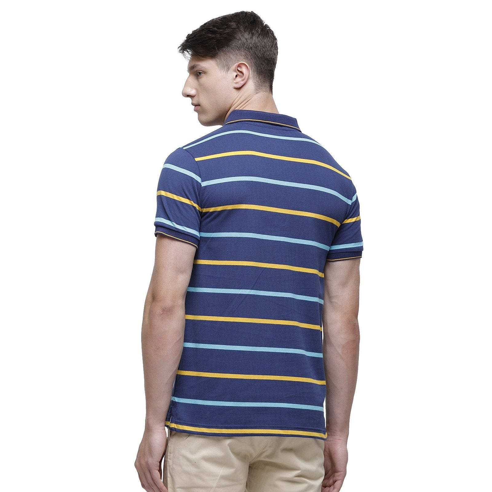 Classic polo Men's Polo Neck Half Sleeve Multicolor Cotton Slim Fit T-Shirt CPEG - 254 A SF P T-shirt Classic Polo 