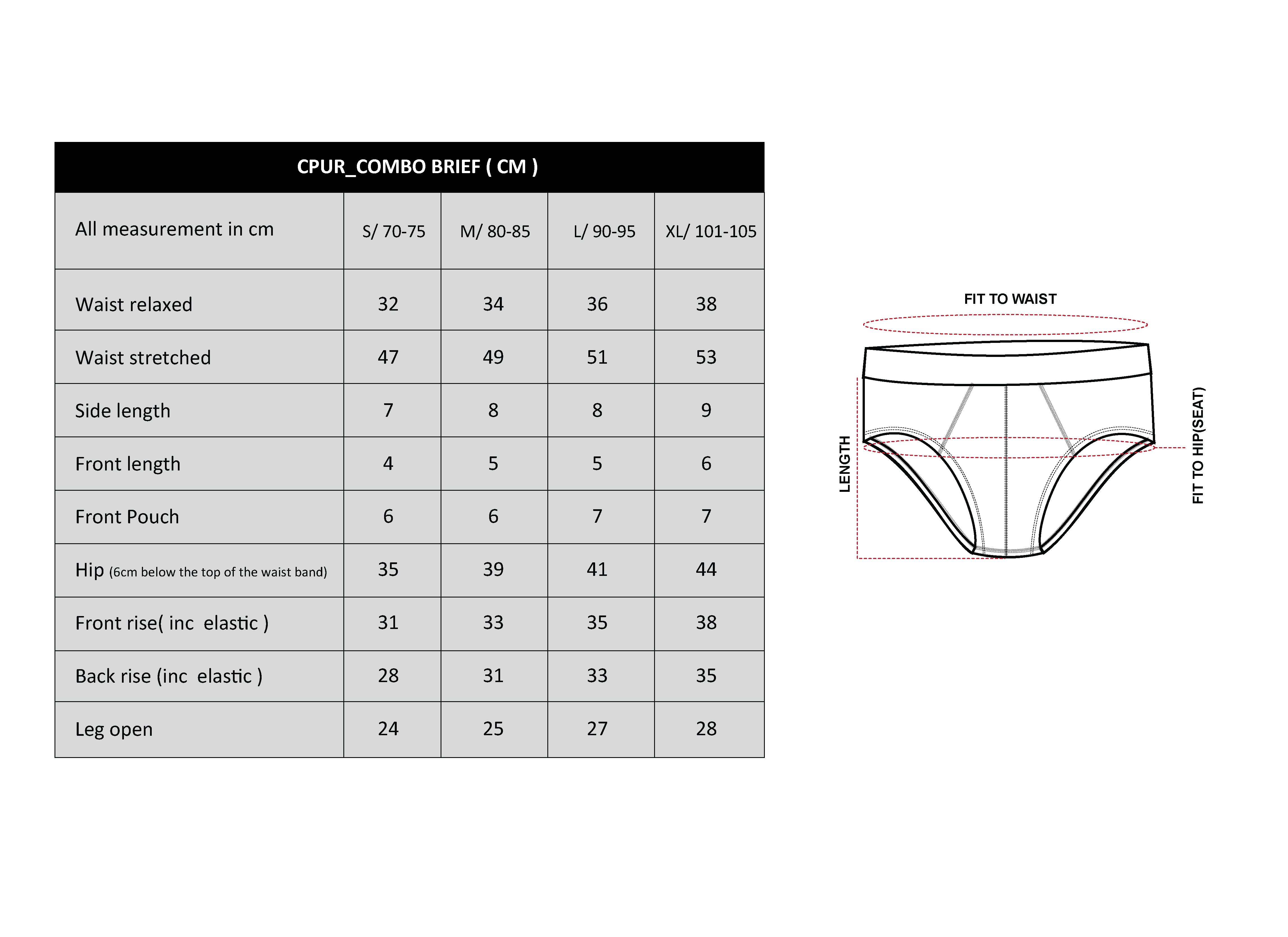 Printed Briefs with Exposed Waistband - Grey With Yellow Print IG/UG Classic Polo 