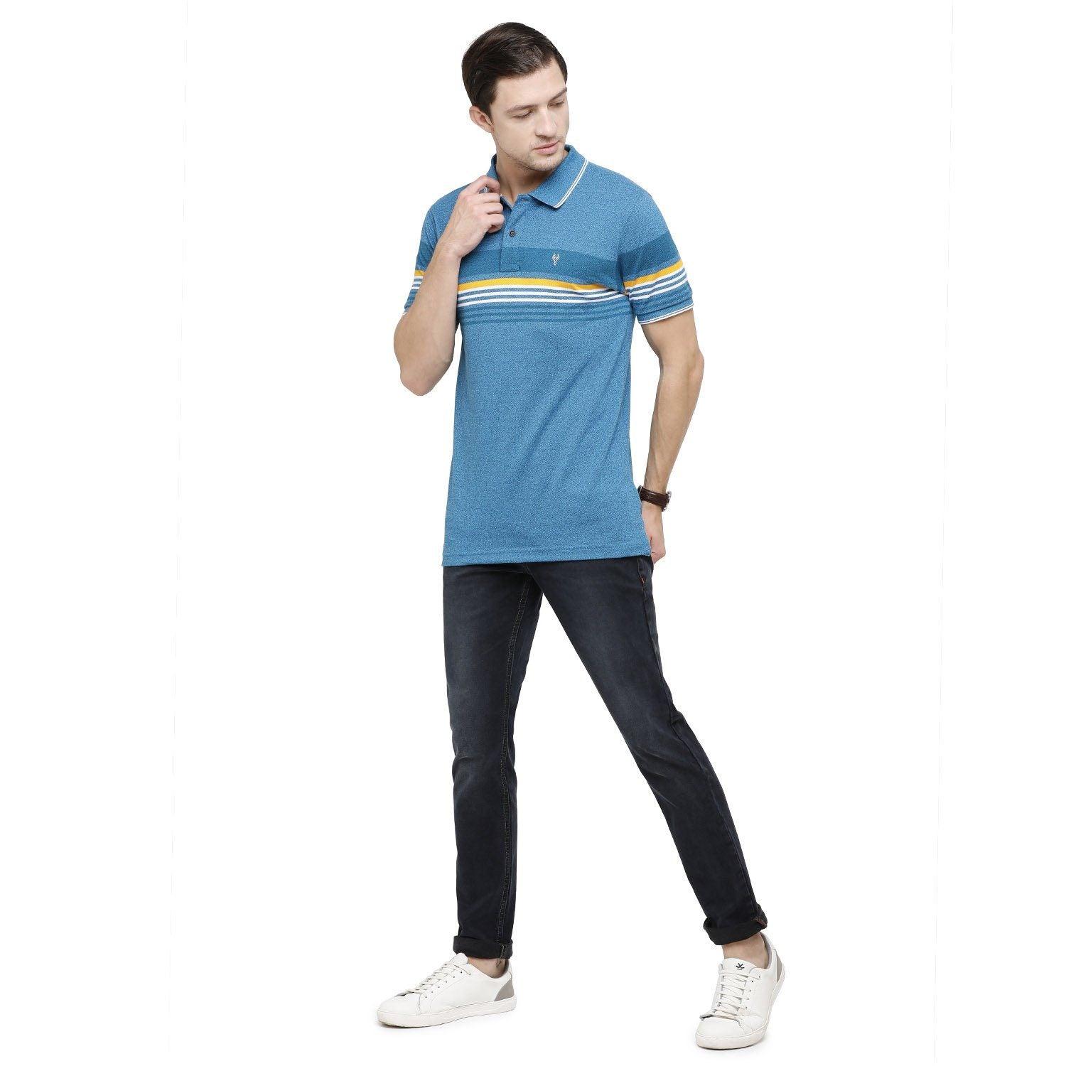Swiss Club Mens Solid Skinny Fit 98% Cotton 2% Lycra Dark Blue Fashion Denim ( D-SC-19 A-RNS-SK-LY_30INCH ) Swiss Jeans Swiss Club 