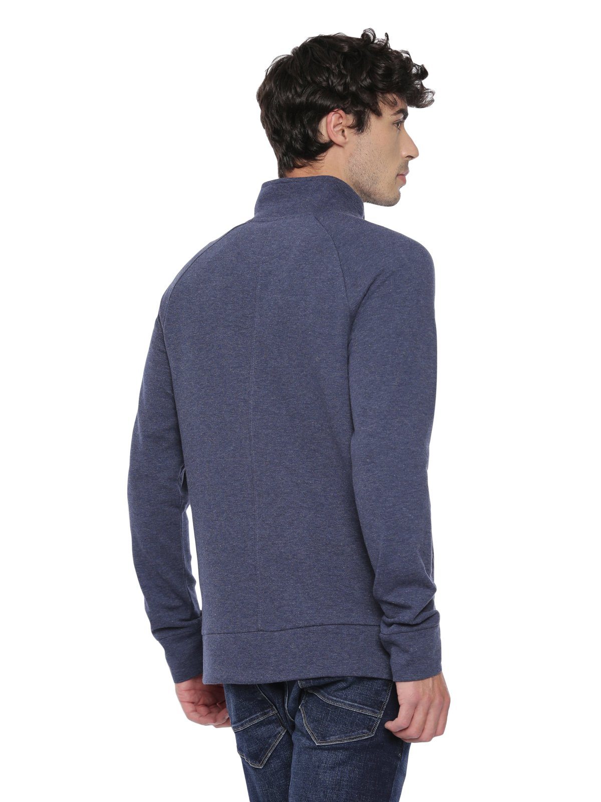 Swiss Club Mens Solid Casual Wear Full Sleeve Slim Fit Sweat Shirt Sweat Shirts Swiss Club 