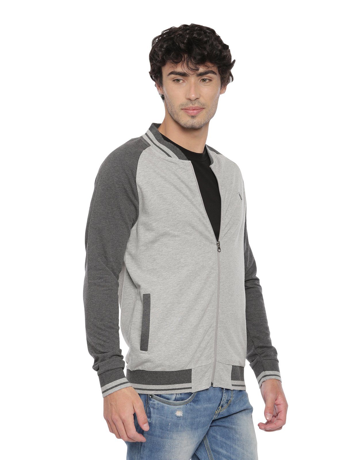 Swiss Club Mens Solid Casual Wear Full Sleeve Slim Fit Sweat Shirt Sweat Shirts Swiss Club 