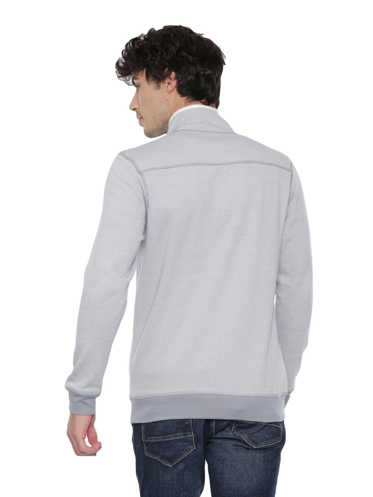 Swiss Club Mens Solid Casual Wear Full Sleeve Slim Fit Sweat Shirt Sweat Shirts Swiss Club 