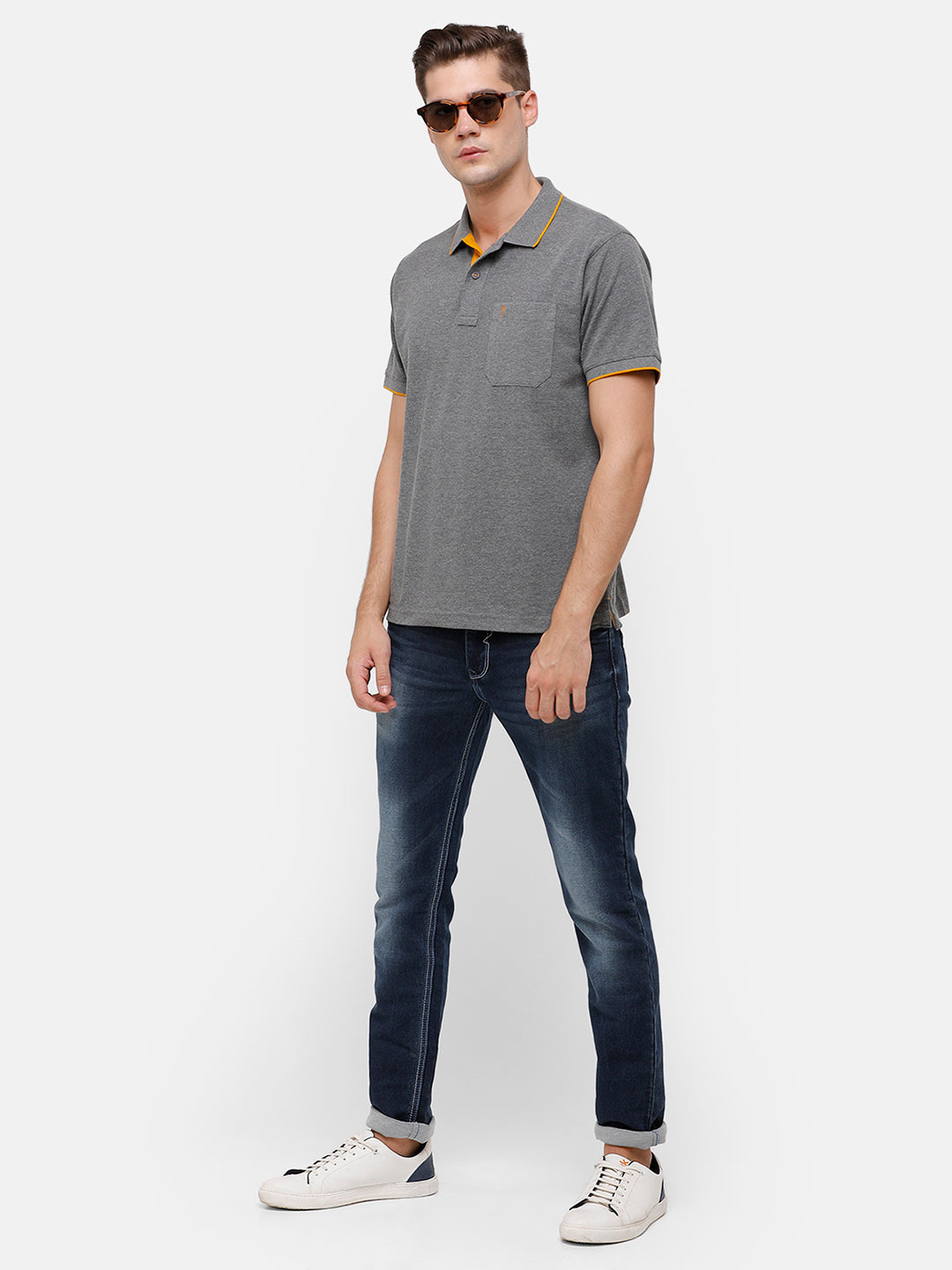 Classic polo Men's Combo Double Pique Polo Half Sleeve Authentic Fit T-Shirt Nova - Pack of 2 T-shirt Classic Polo 