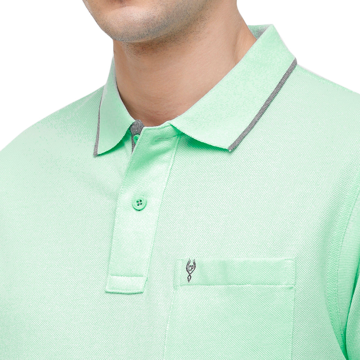 Classic Polo Men's Smart Double Pique Polo Half Sleeve Authentic Fit T-Shirt | Nova - Auqa