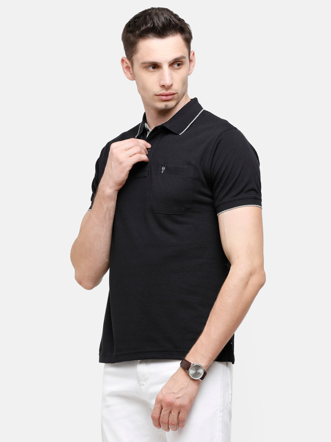 Classic polo Men's Combo Double Pique Polo Half Sleeve Authentic Fit T-Shirt Nova - Pack of 2 T-shirt Classic Polo 
