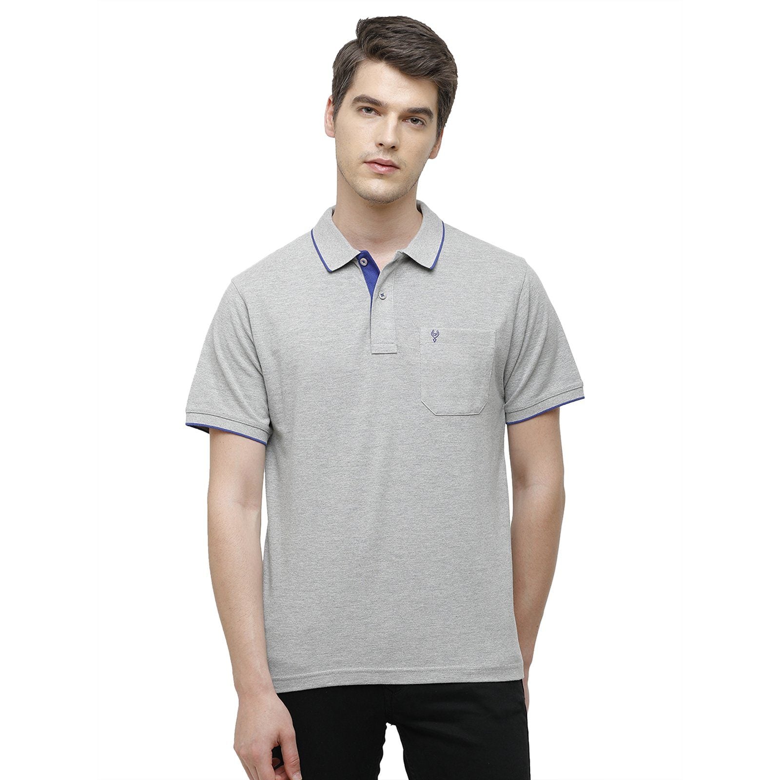 Polo t shirts grey Clearance